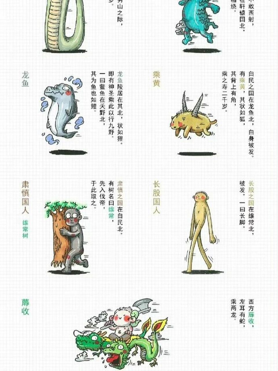 q版《山海经》小神兽 萌萌哒