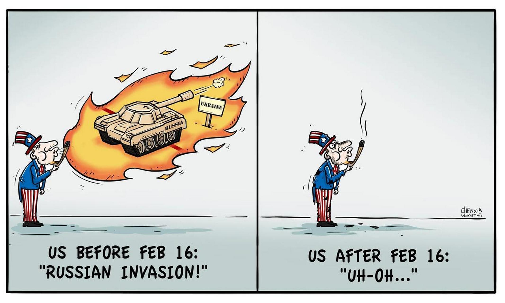 刚刚,外交部发言人赵立坚在推特上发漫画再打美国"七寸",他讽刺美国是