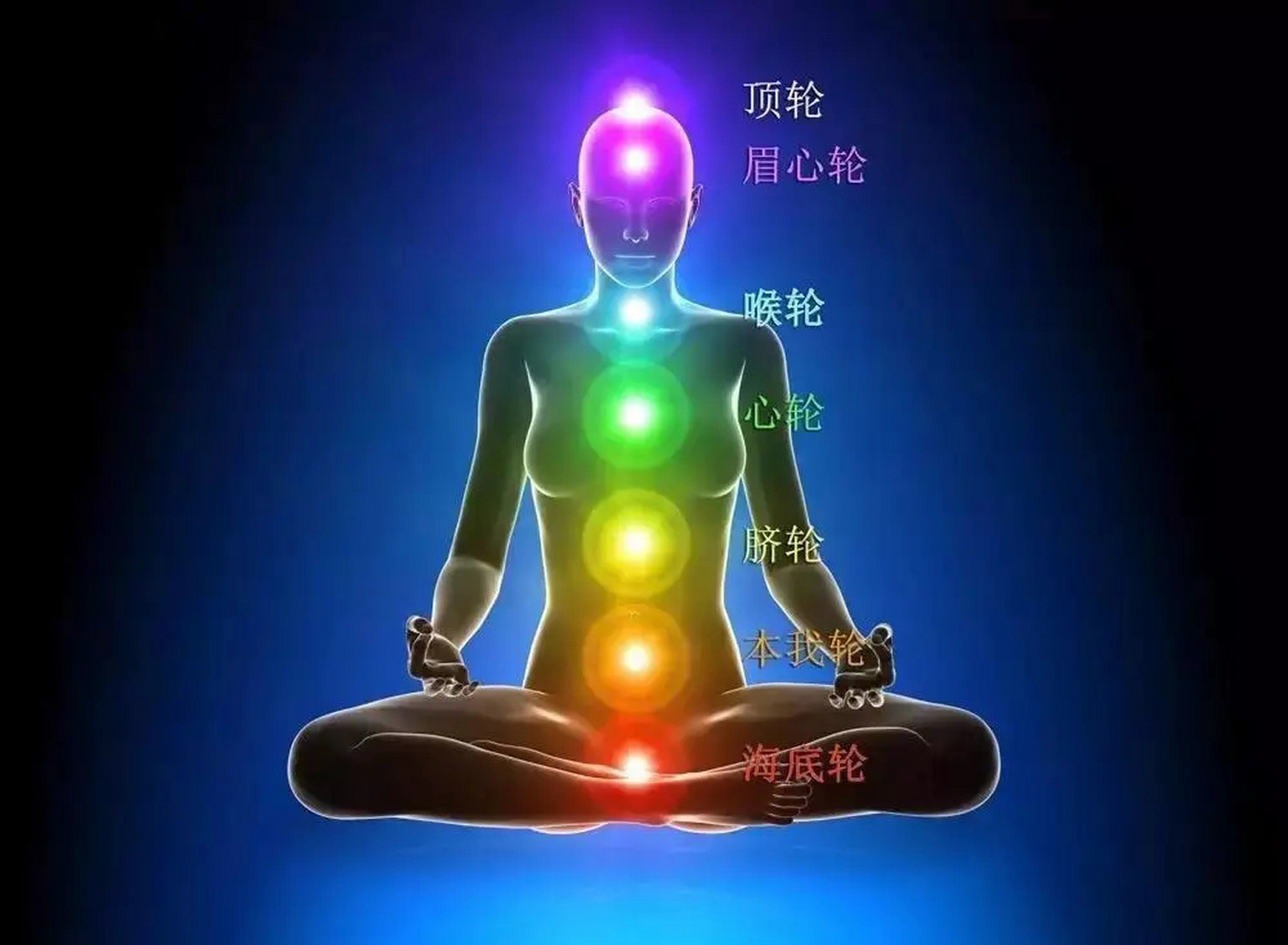 人体的七大脉轮(上) 脉轮,一个看起来似乎相当玄妙