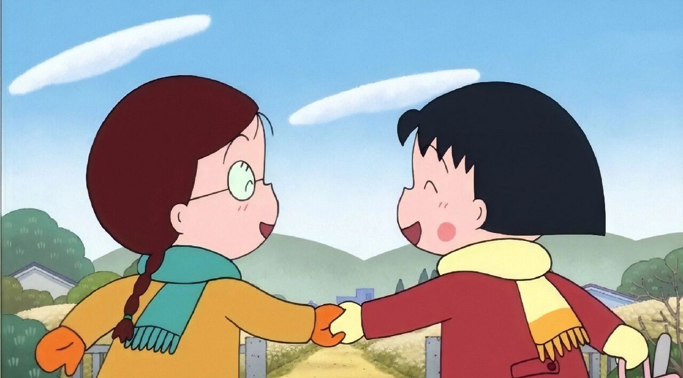 小丸子和小玉06|闺蜜头像