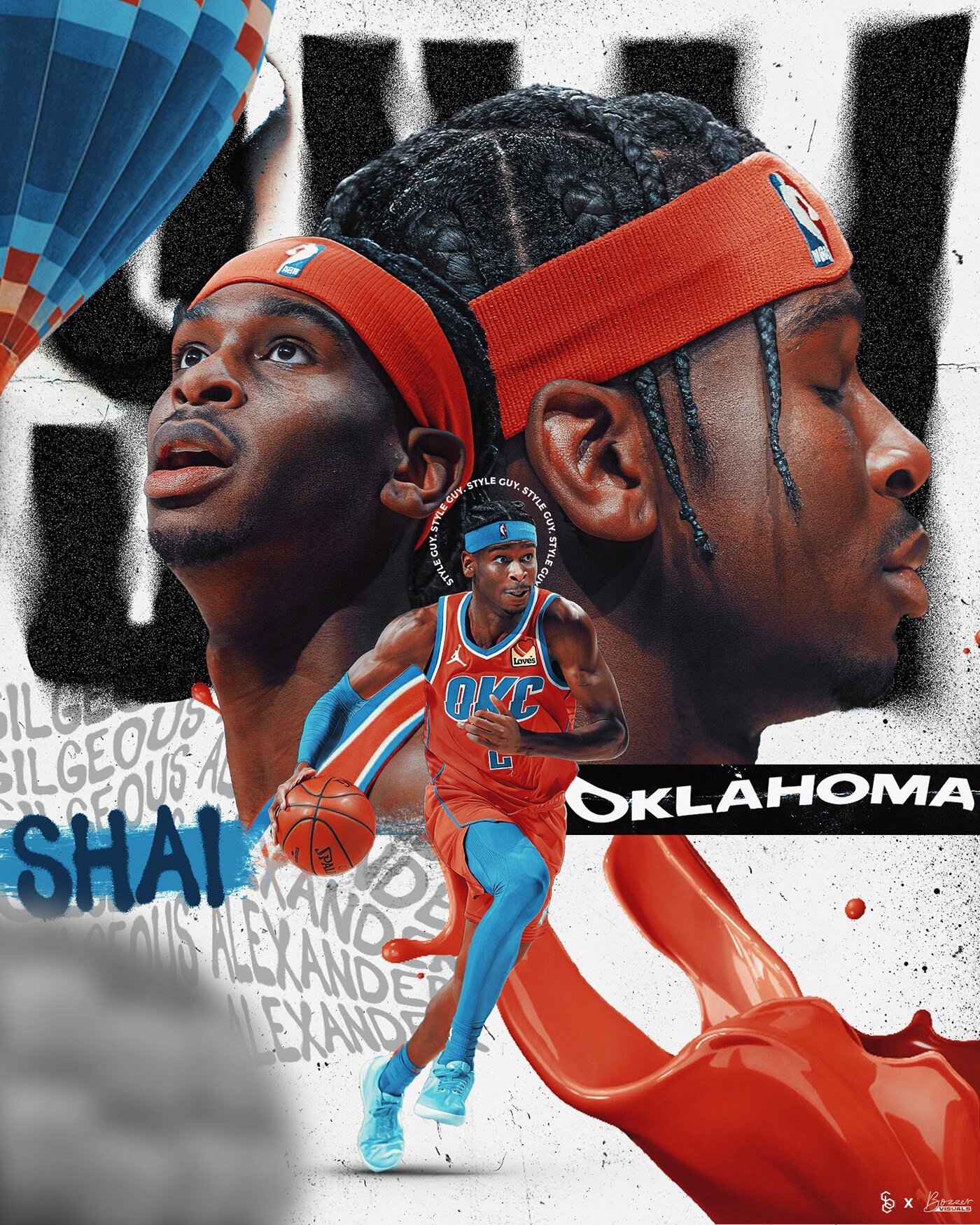 一组高质量nba球星海报分享,亚历山大保罗等 nba球星海报持续更新中