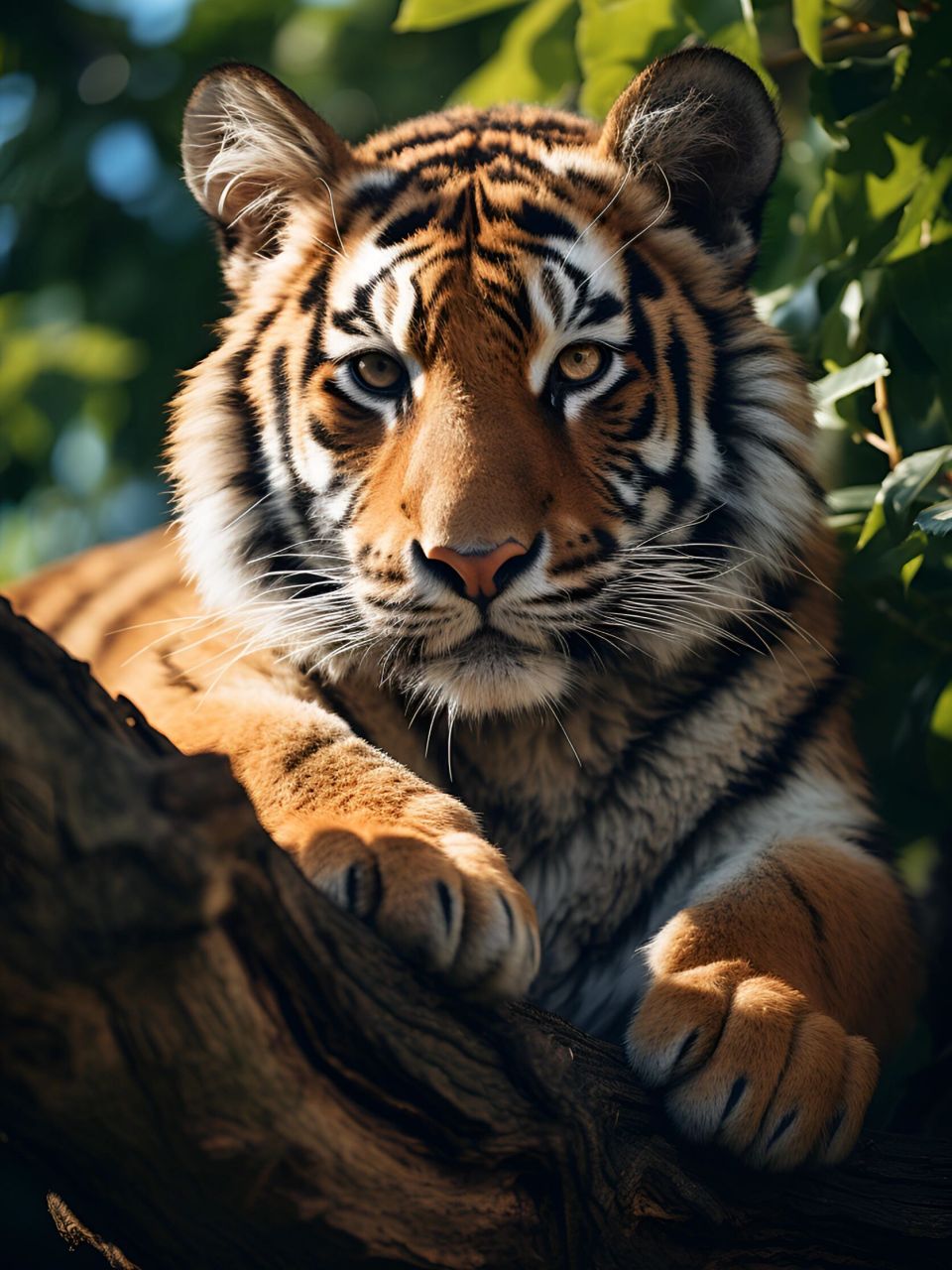 老虎最大的本领图片