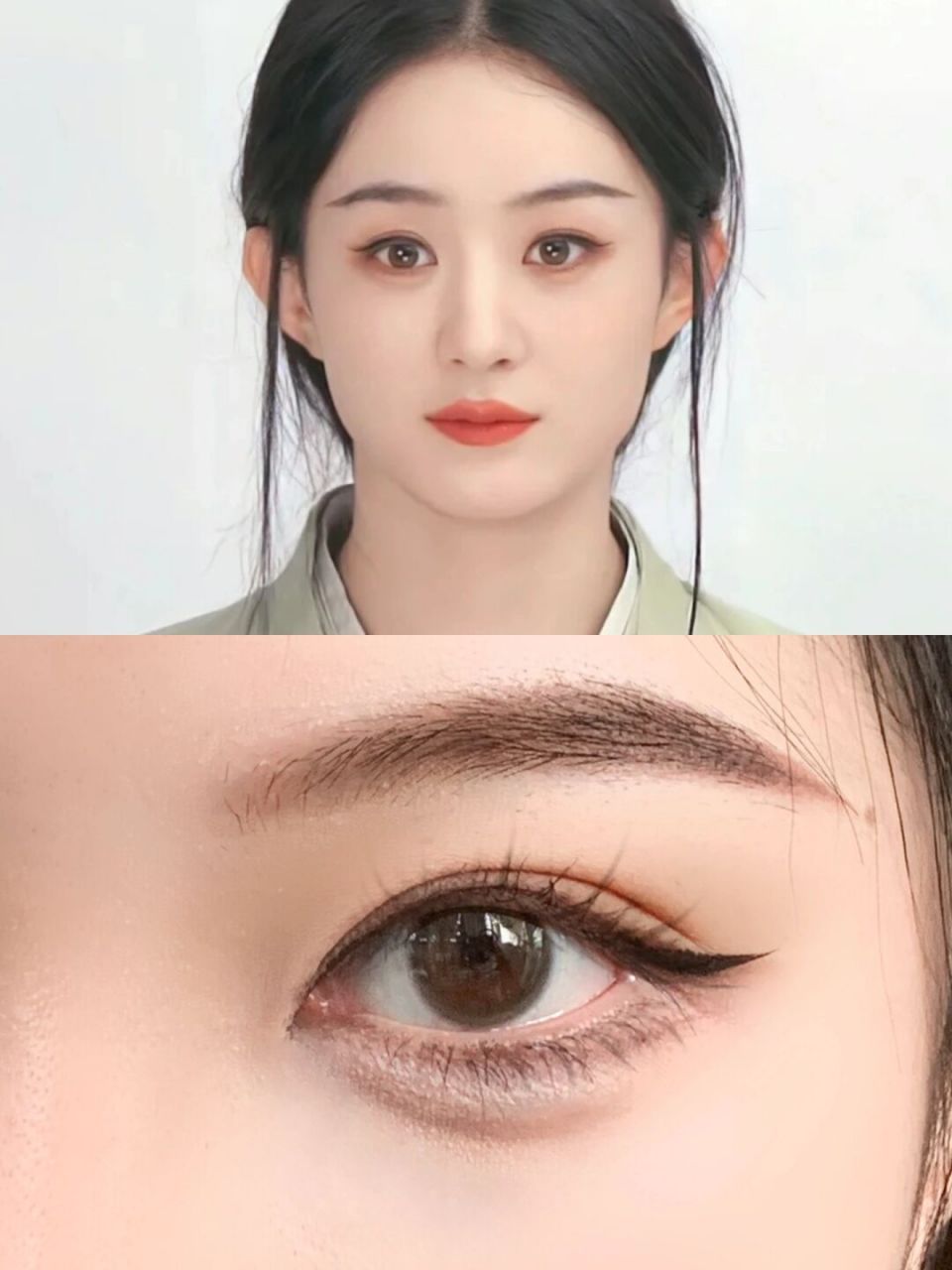 日常眼妆怎么画# #眼妆分享# #新手眼妆# #赵丽颖# #新中式