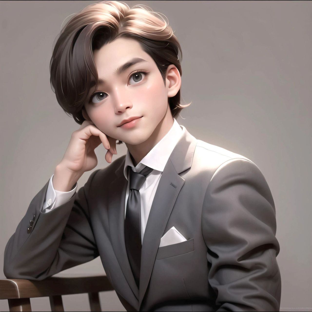 男生头像,帅气西装杀职业头像9090