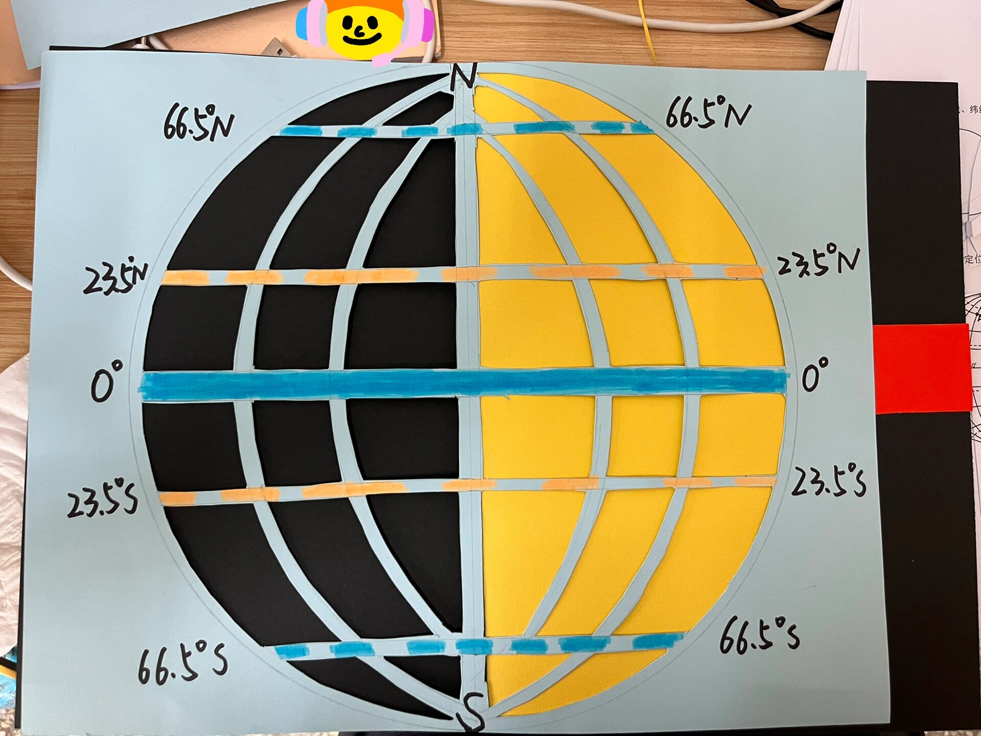 跟着博主做教具/七年级《地球公转》教具教程