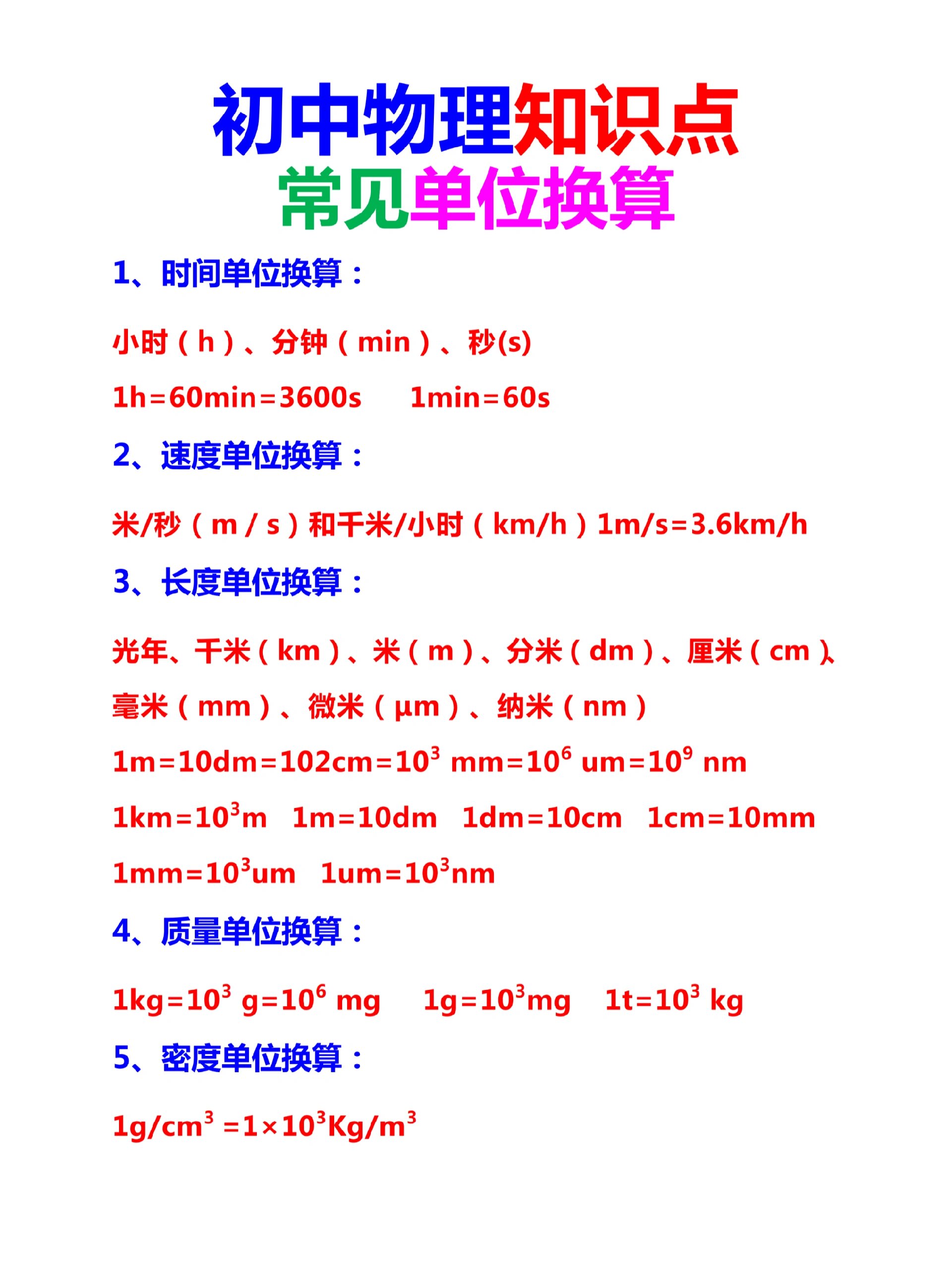 w物理是什么单位