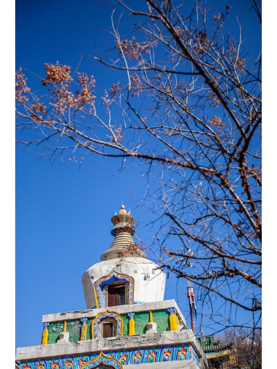 西宁 冬日塔尔寺游玩——中国十大寺庙之一 塔尔寺的面积非常大,寺内
