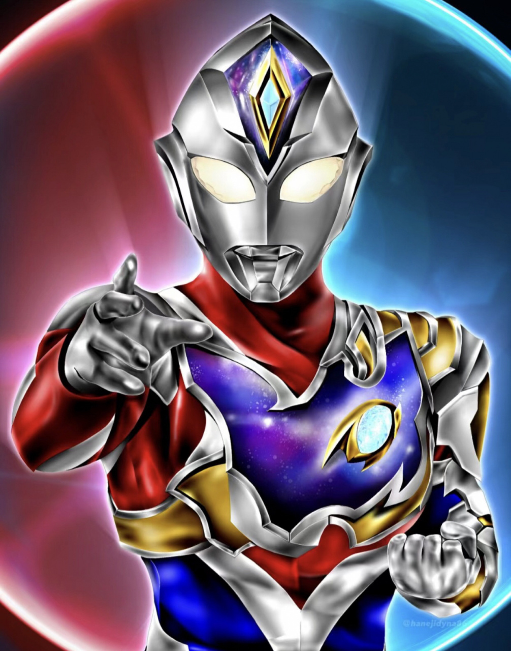 奥特曼头像第1弹-德凯奥特曼闪亮型