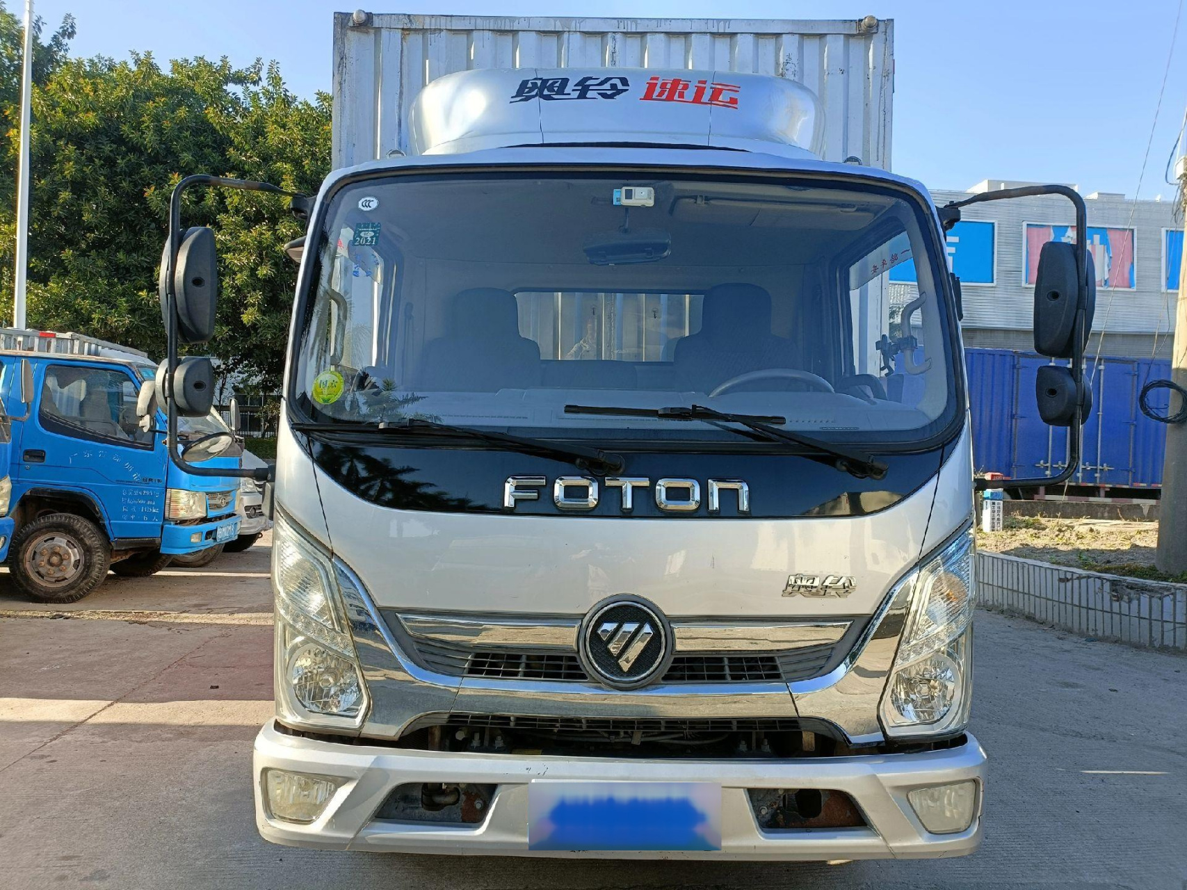 19年12月份福田奥铃,最新款五十铃技术发动机国六排放,车厢内空2.