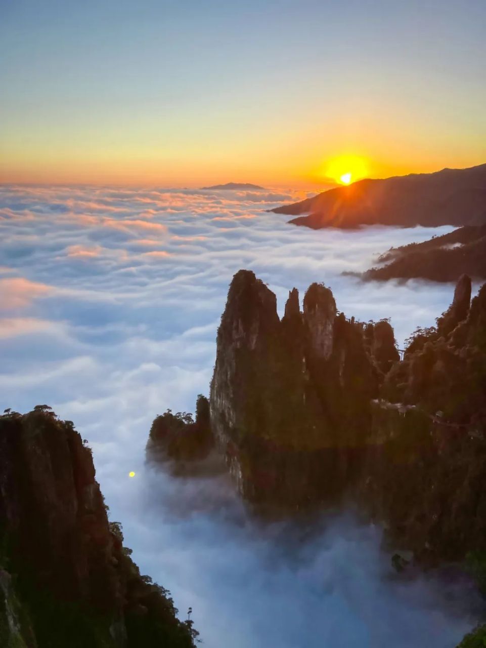 莽山五指峰,看唯美日出!