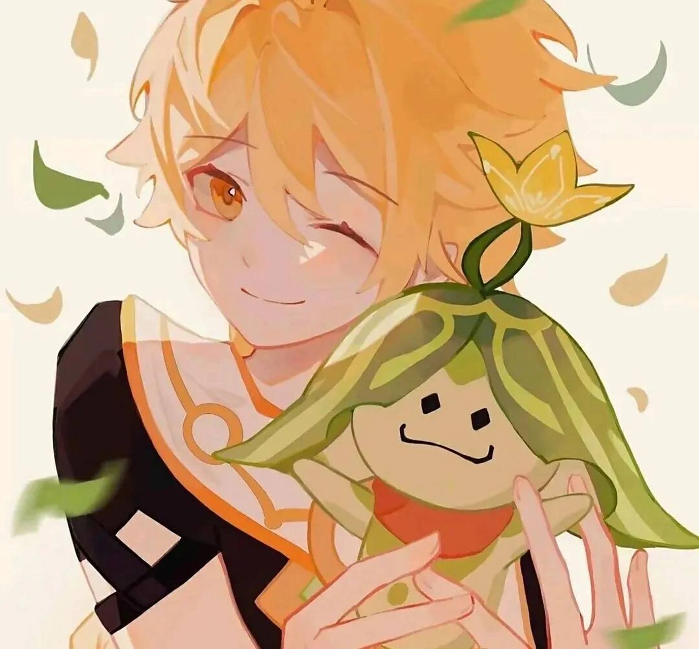 推荐原神(旅行者)空头像 (5)本期是(旅行者)空