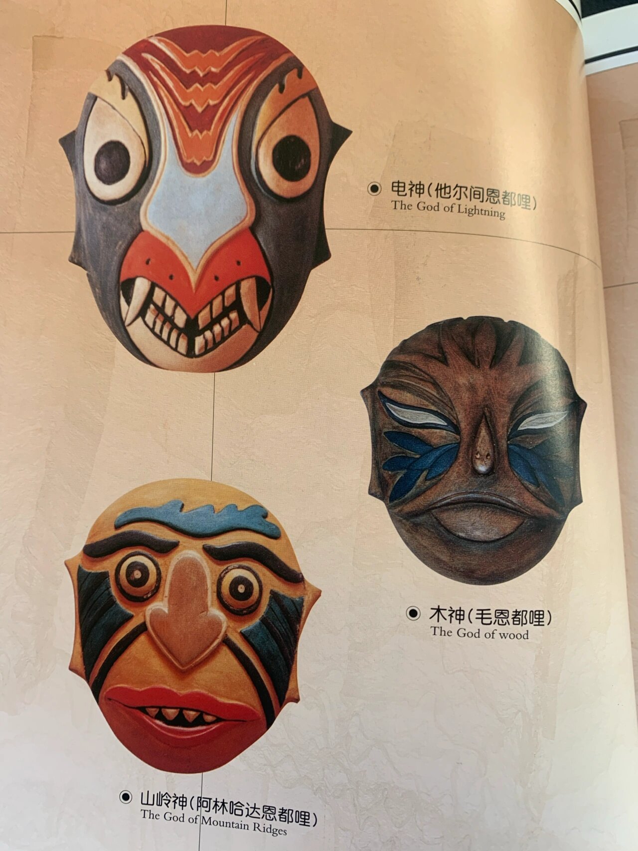 中国满族面具艺术(一) 图片来了.没修图.