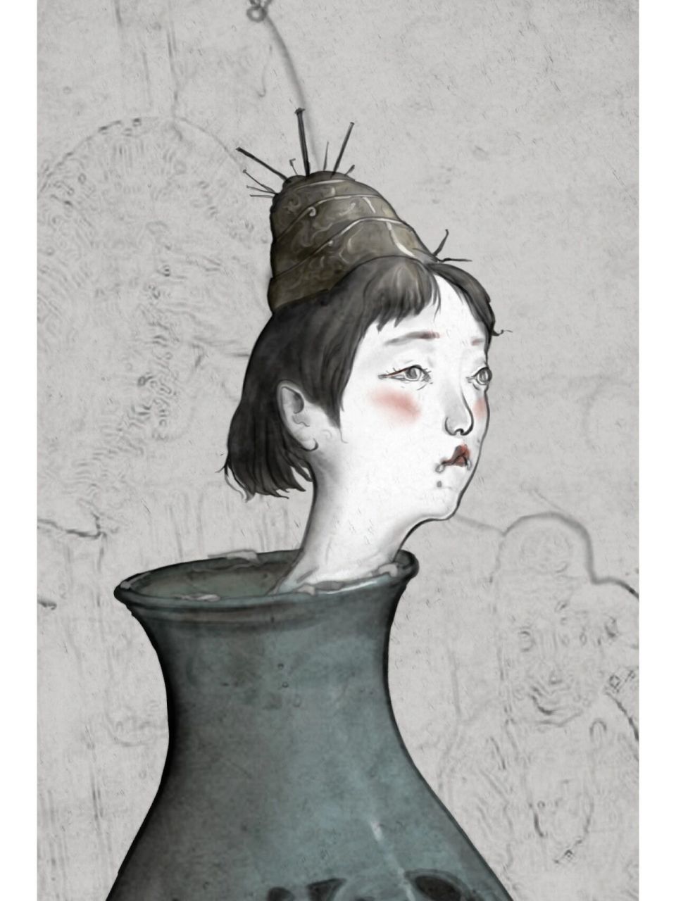 道诡异仙角色谱4 瓶女 瓶之女,算是,但是感觉还是值得一画的