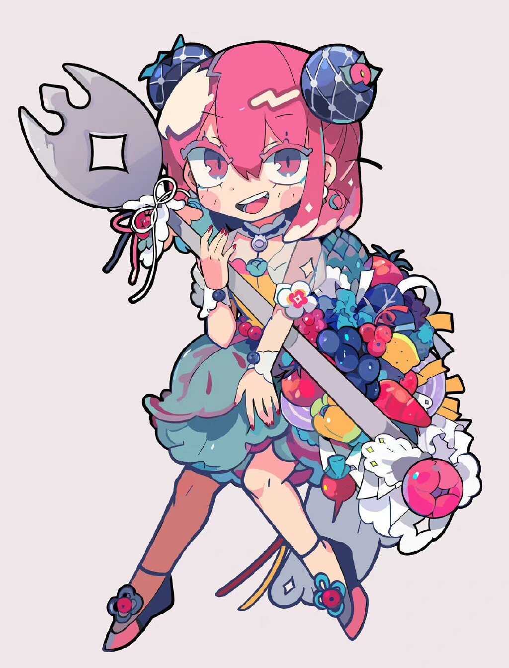 叛逆少女动漫女生插画分享