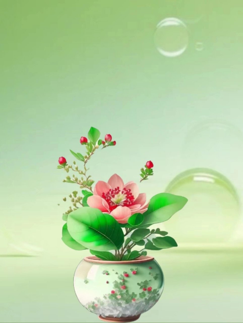 一组唯美意境养眼漂亮绿色背景图 #唯美意境# ##背景图分享# #朋友圈