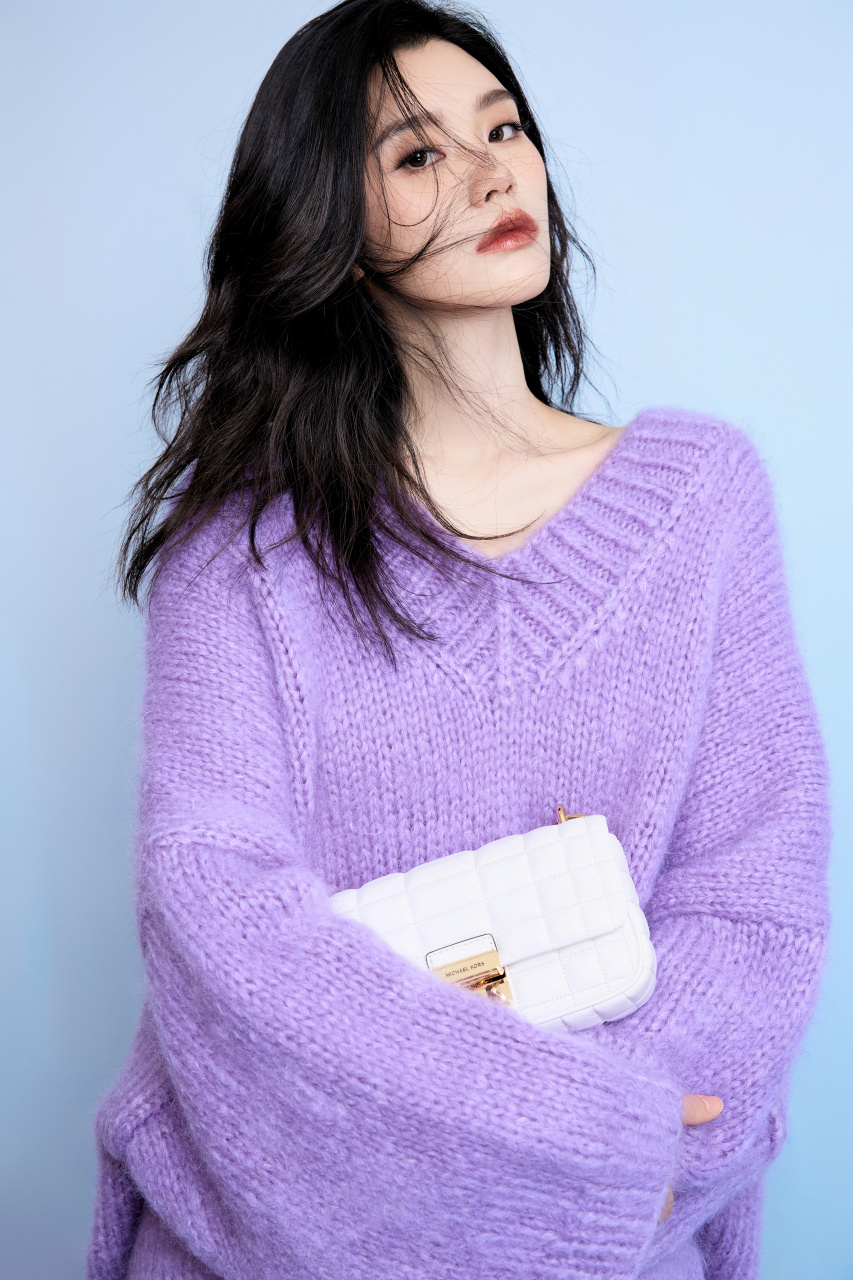 奚梦瑶超话 ming奚梦瑶 参加 michaelkors迈克高仕 tribeca 翠贝卡