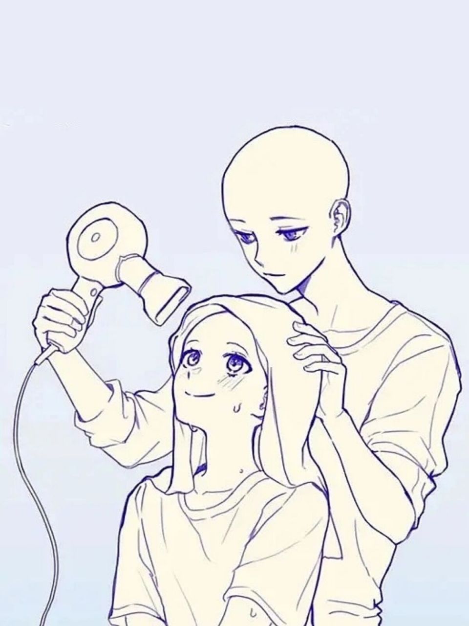 双人c绘画96模板7515 96画画素材模板 需要的宝子们快快98