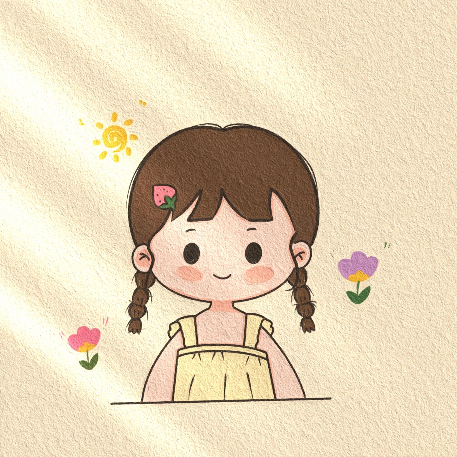 幼儿园自画像三选一,怎么选