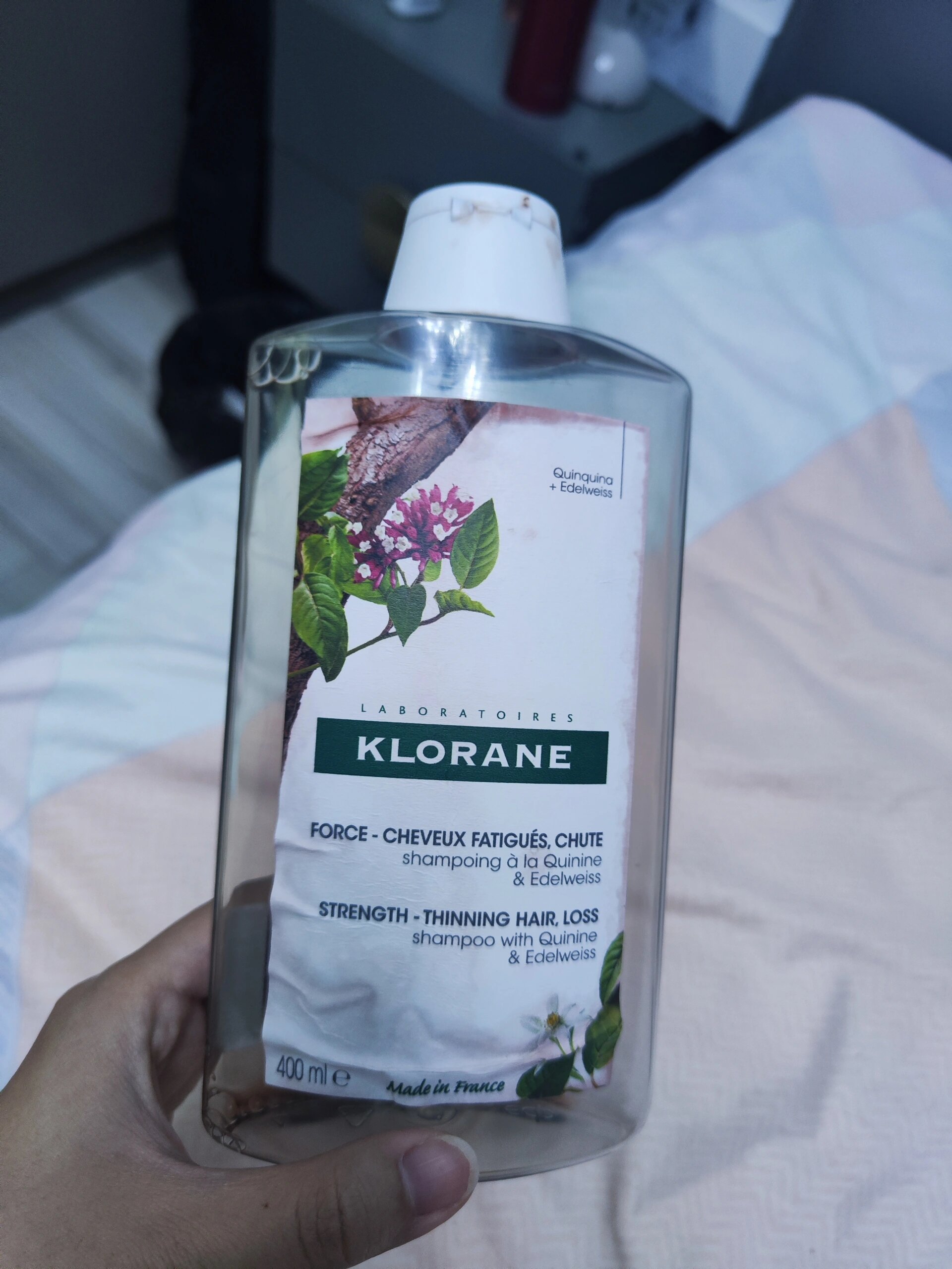 klorane康如奎宁金鸡纳防脱发洗发水