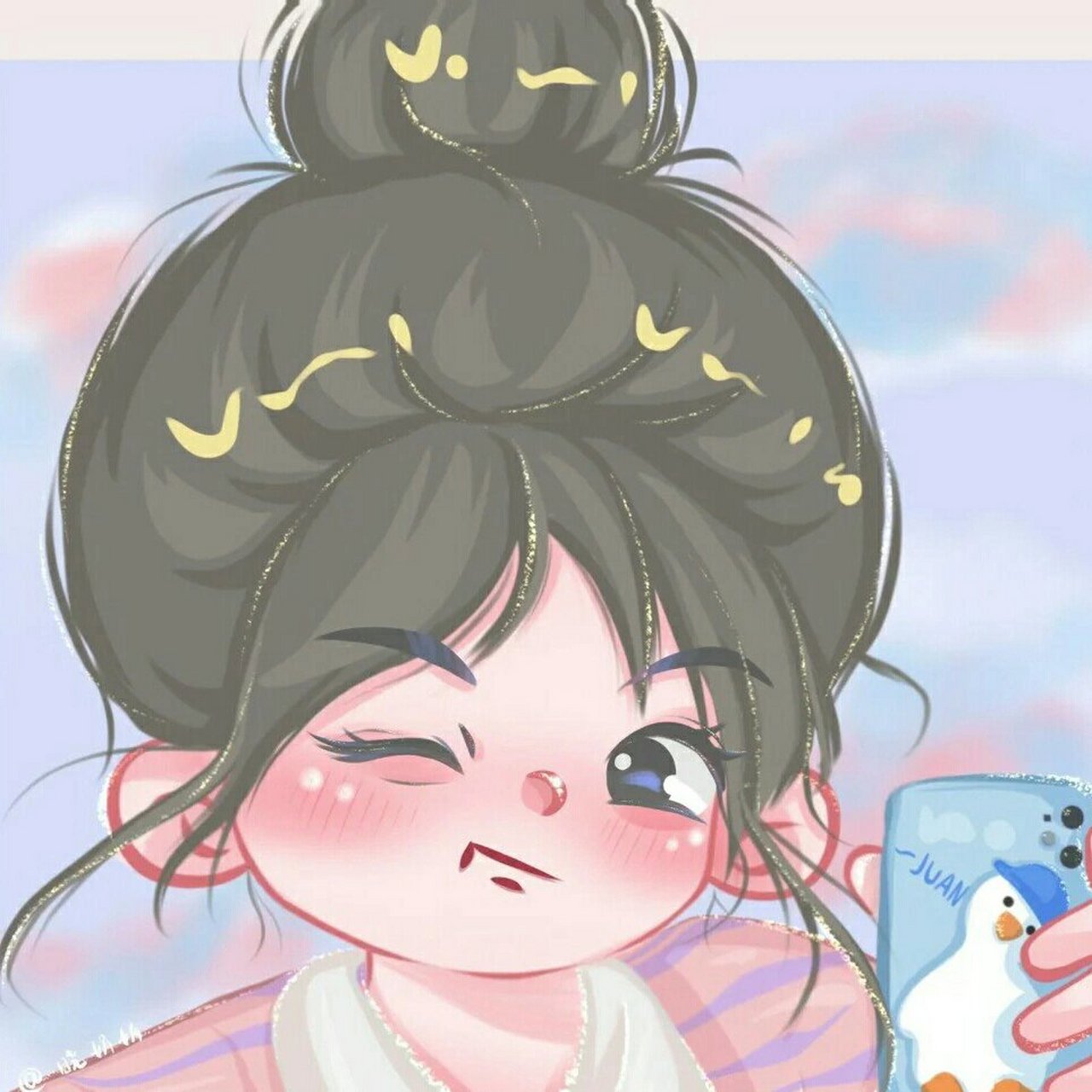 赵露思精美头像/有q版的 #宝藏女孩赵露思# #人间理想赵露思# #头像