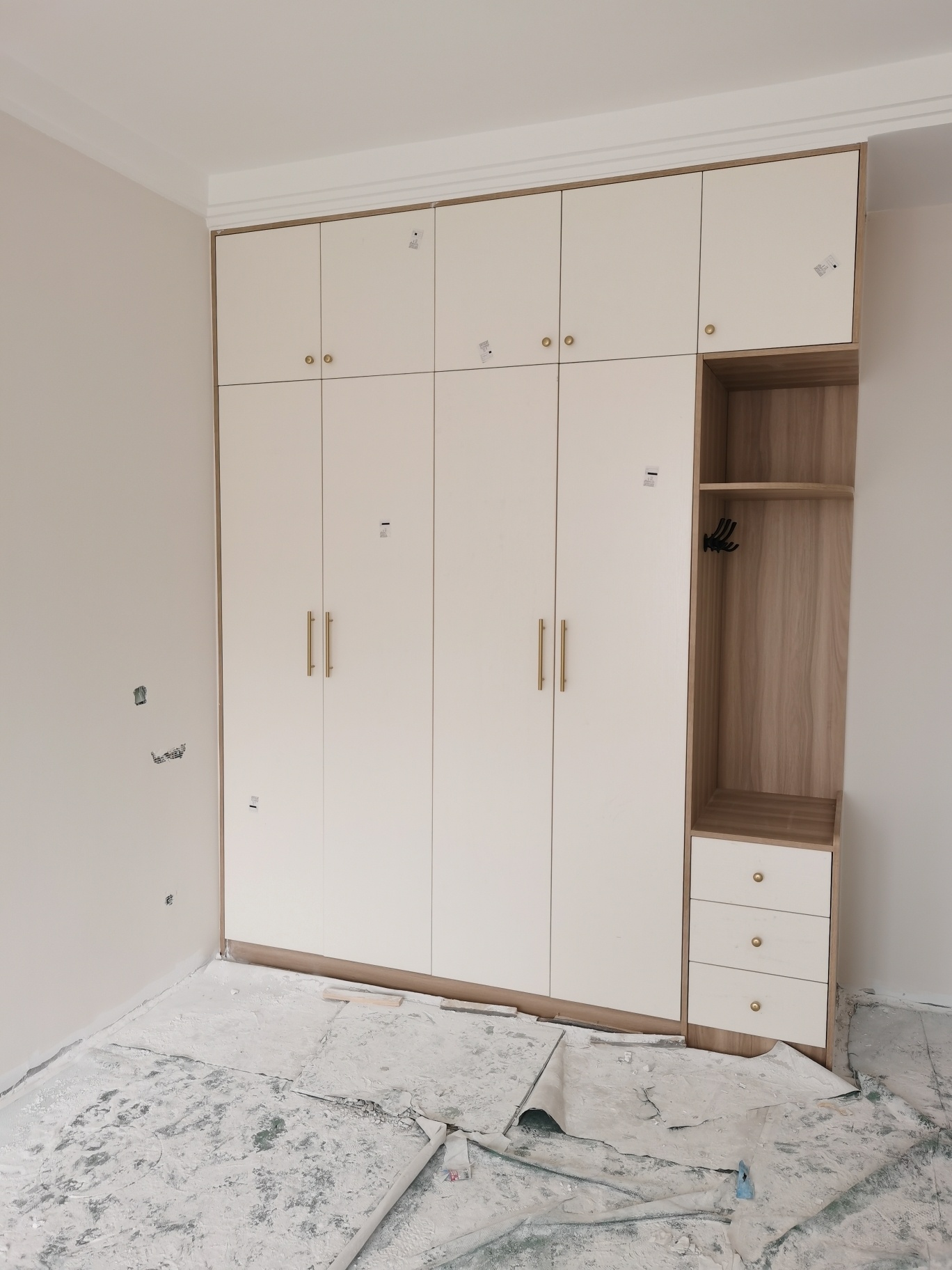 兔宝宝生态大芯板全屋定制 因为孩子小,在装修过程中都是极尽所能的