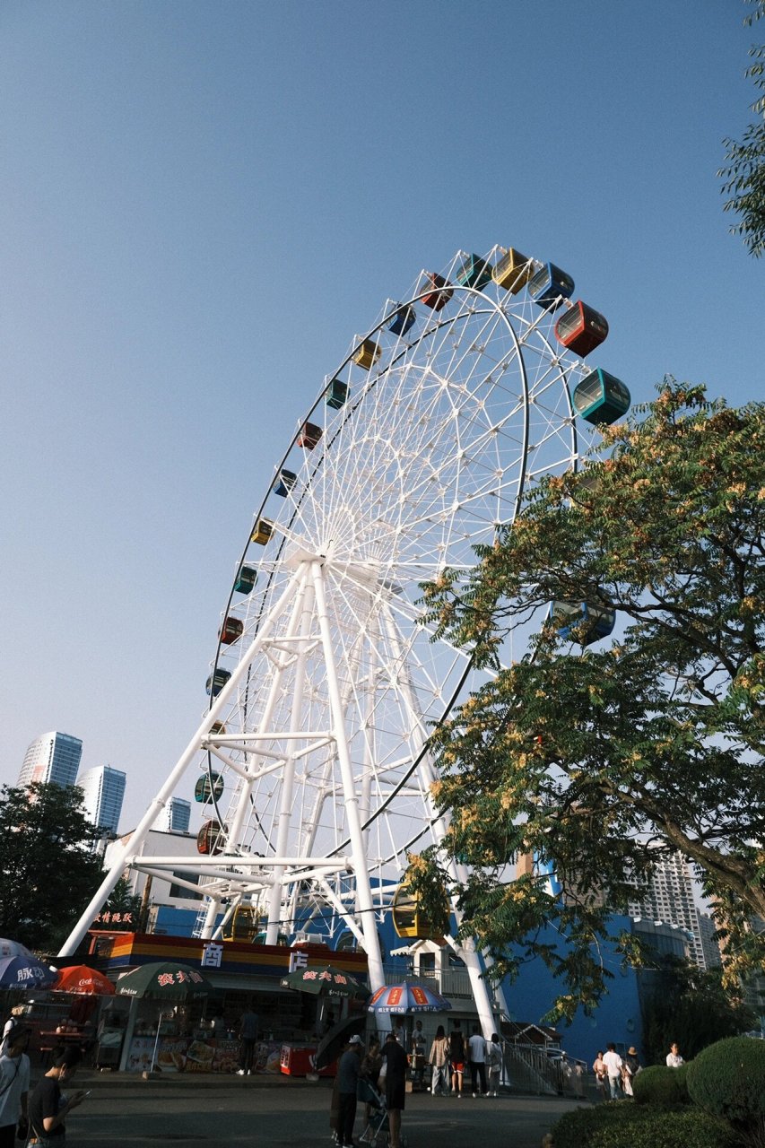 大连游玩|星海公园摩天轮 99星海公园摩天轮 	 听说摩天轮99的