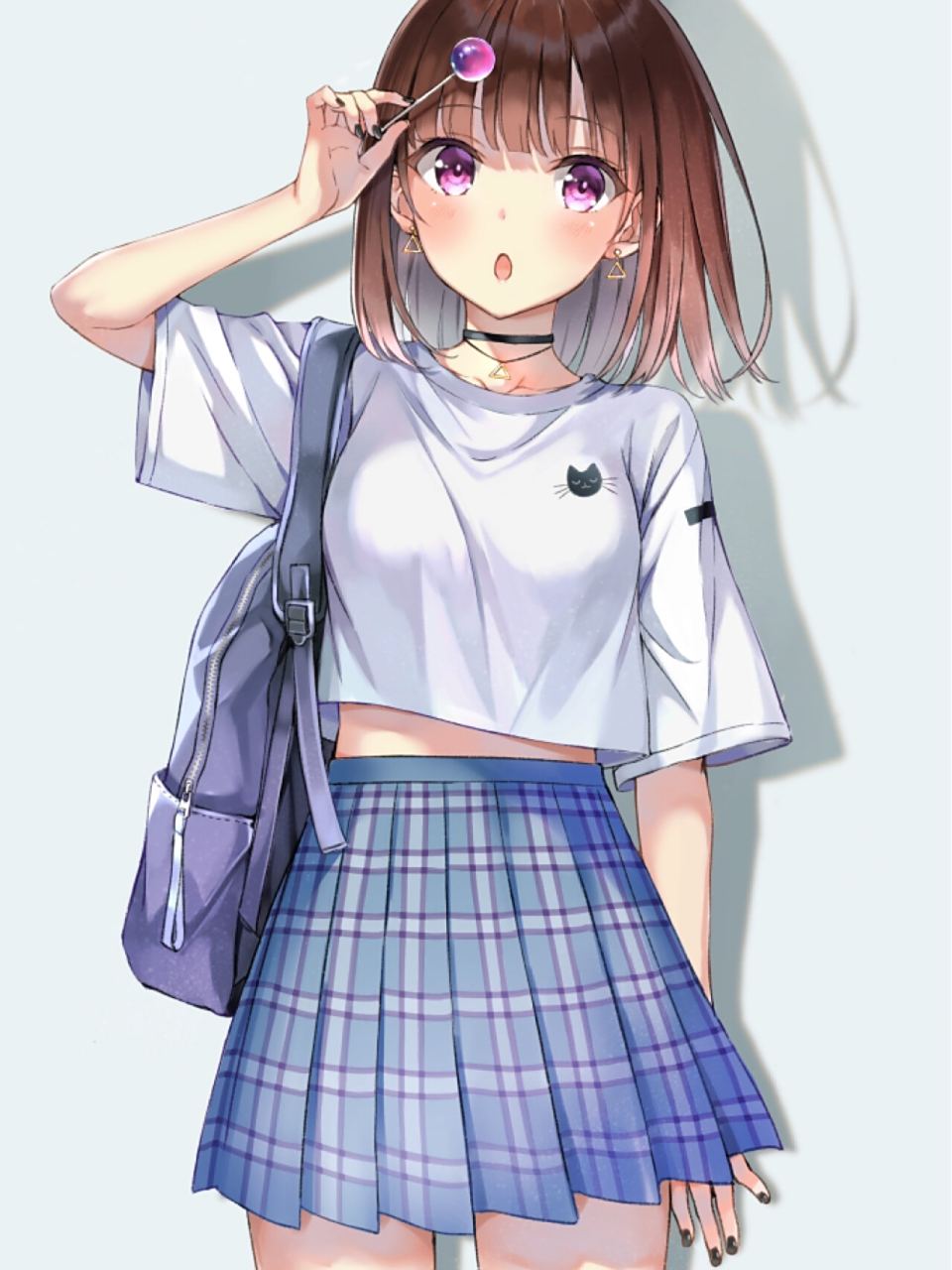 二次元壁纸 动漫少女 棒棒糖97系列 吃了我的糖96就是我的人