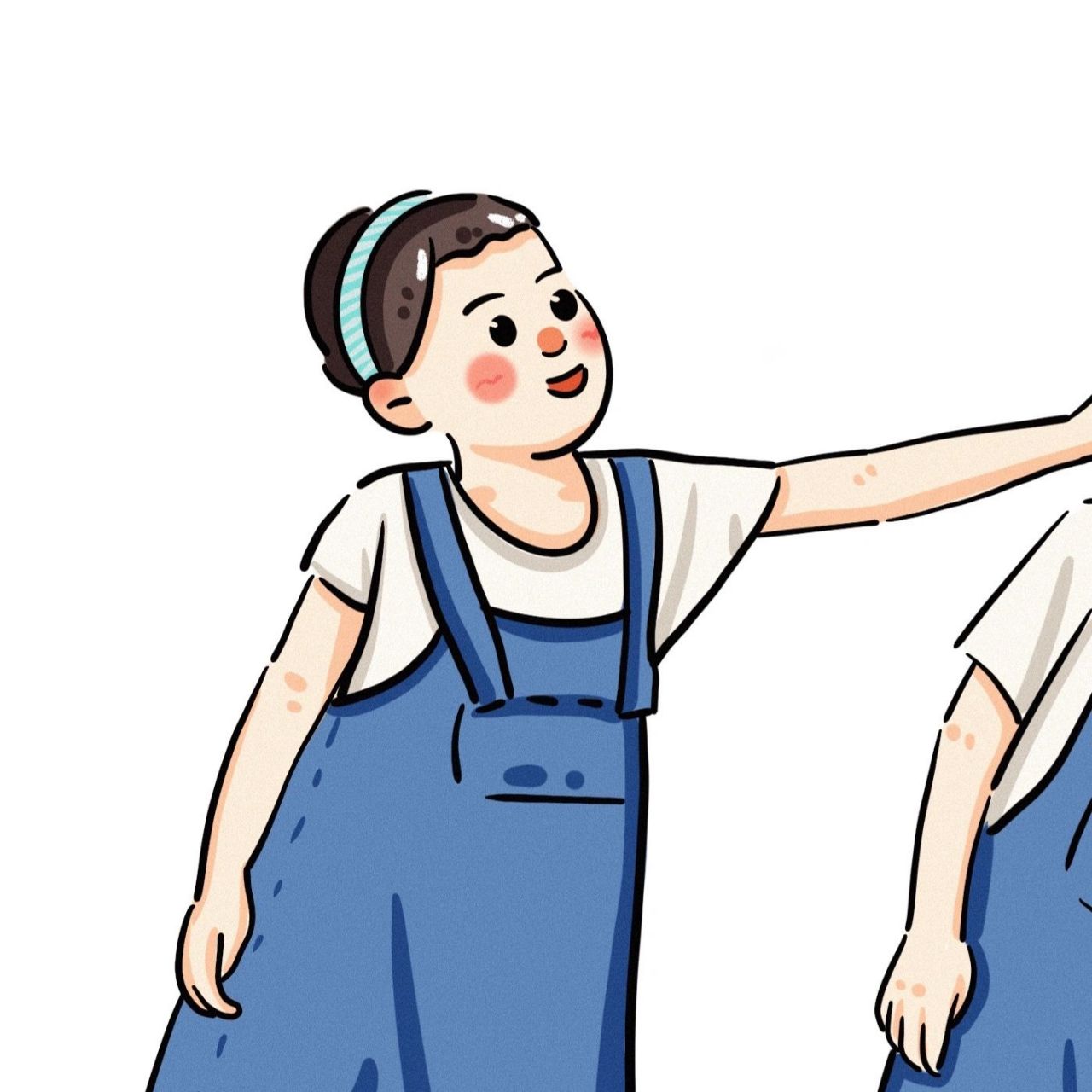 可爱情侣头像99揪耳朵的小朋友 在一起就是要打打闹闹