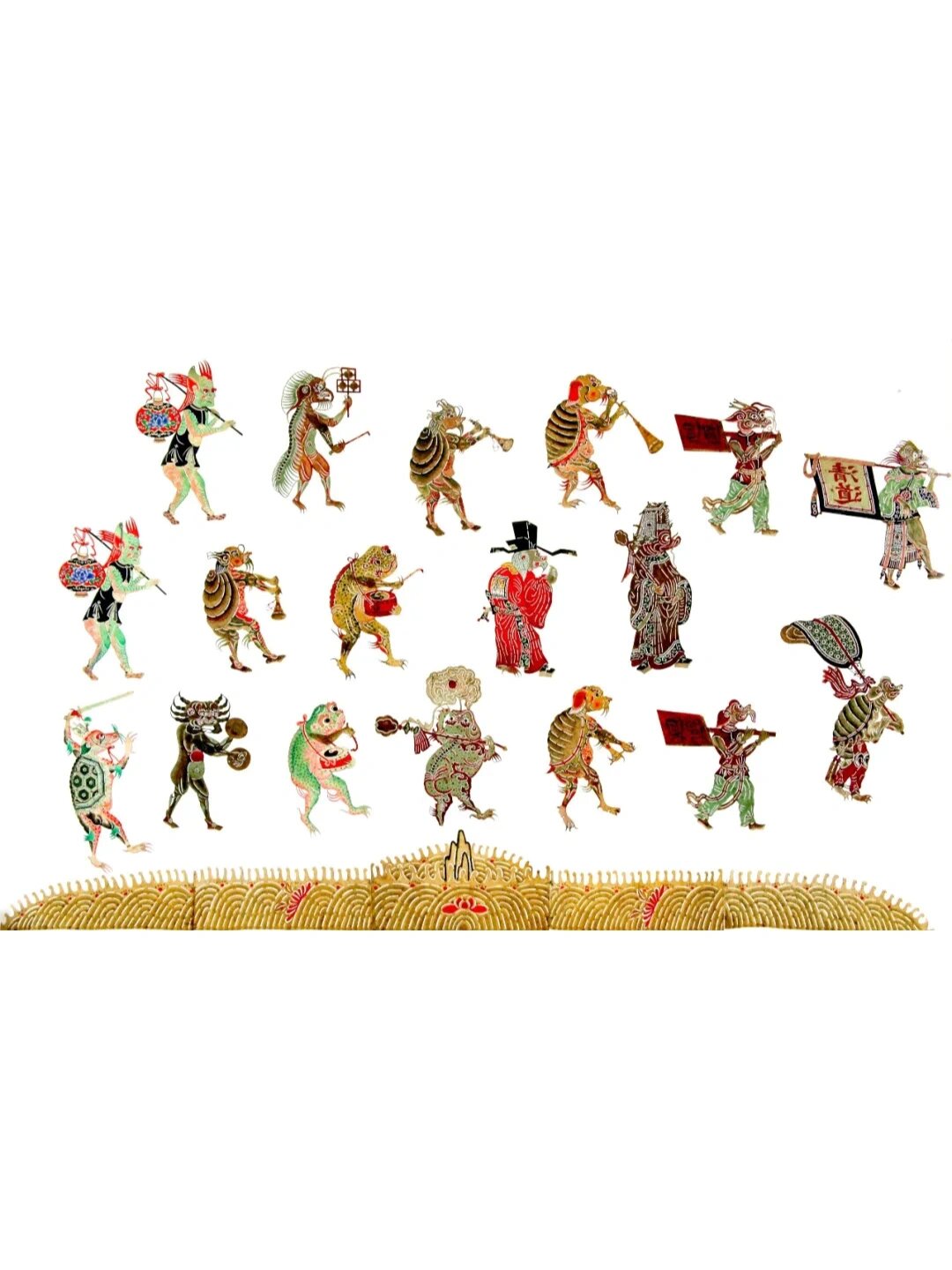 皮影戏 shadow puppets / 皮影戏可能在中亚