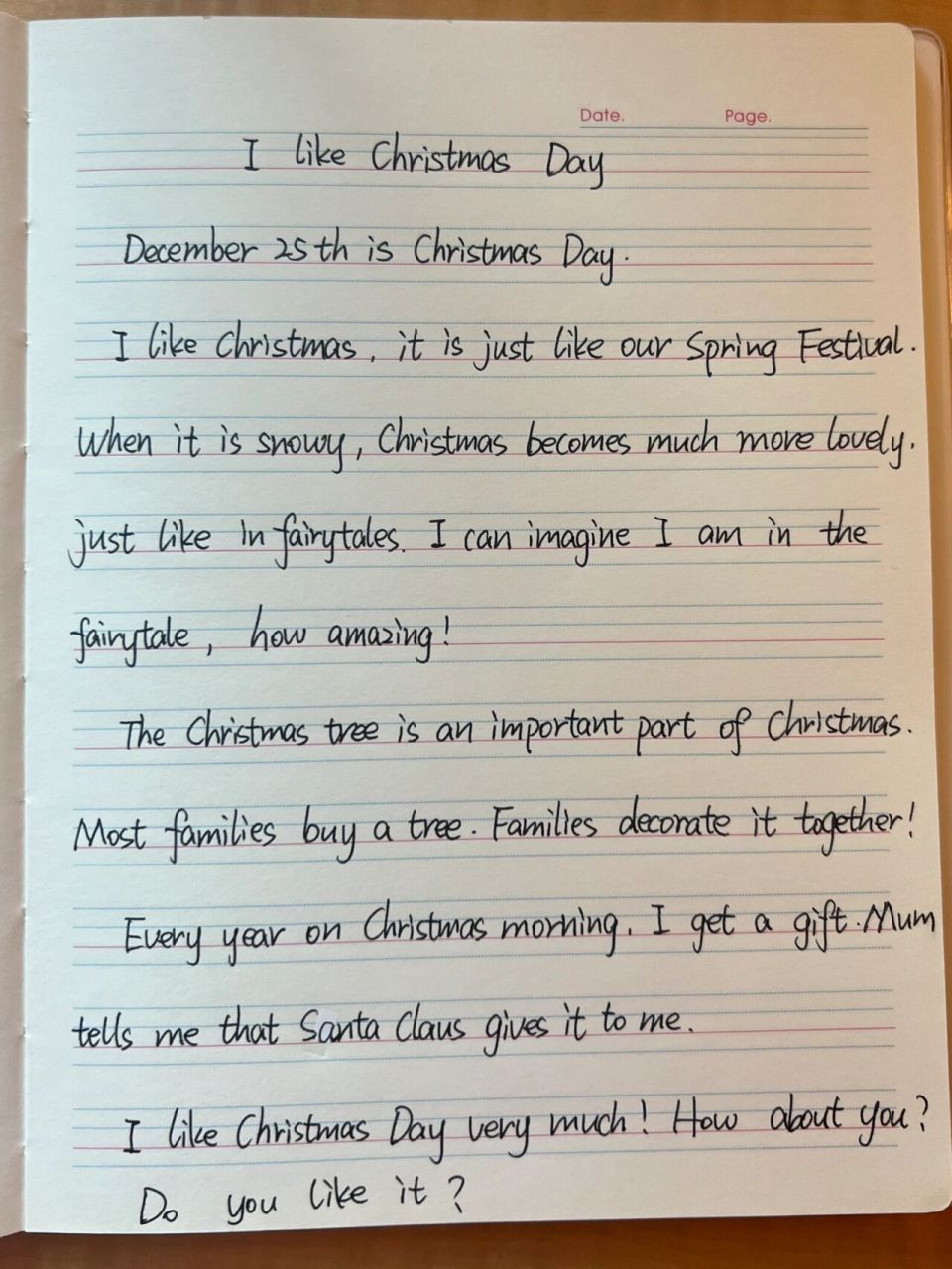 17,英语满分作文之「圣诞节」 本篇小作文的特别之处在于加入了一些"