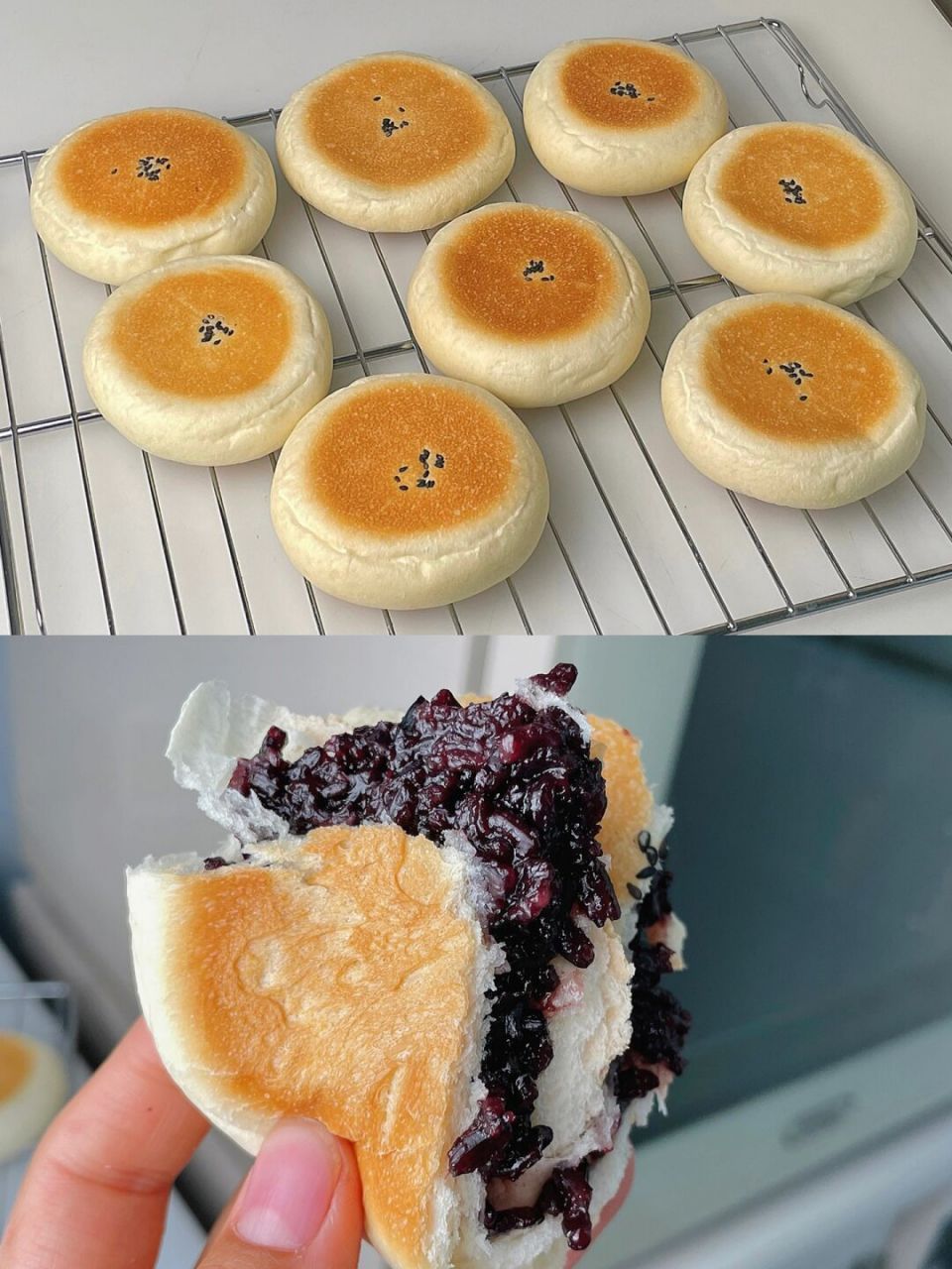 日式紫米包|软糯香甜|内附配方97 99女儿上幼儿园前安排的作业,让