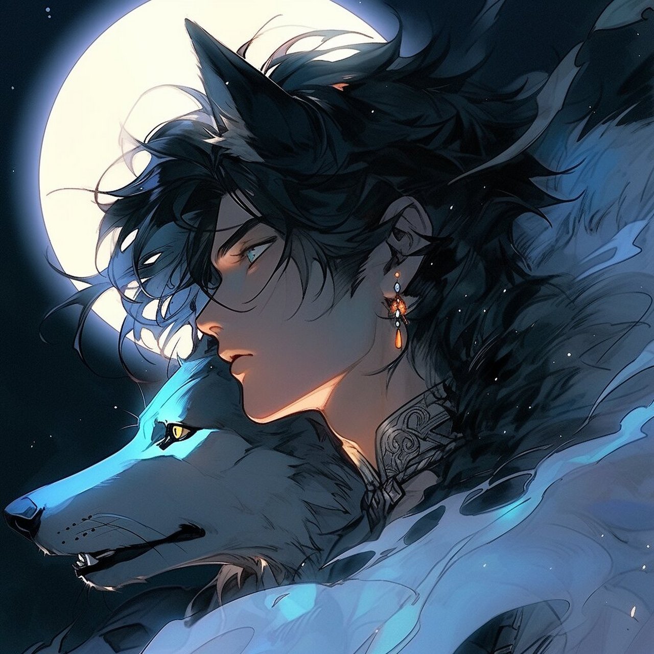 狼王 阿尔法 帅气男头