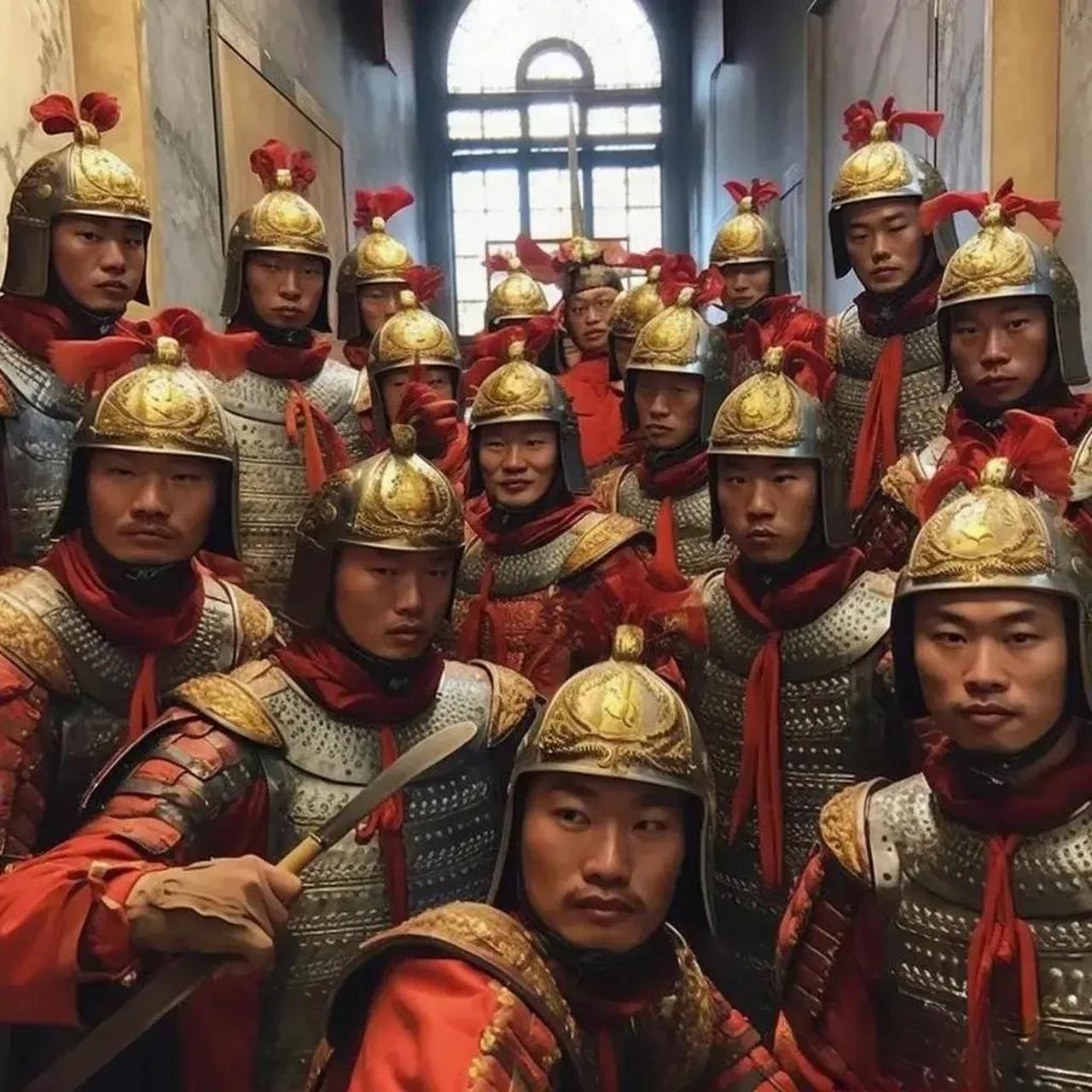 ai还原李世民的玄甲军,是否符合你们心中的标准呢?
