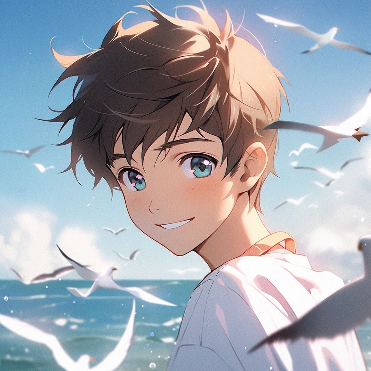 放肆的大笑 61 男生头像7815 动漫男头