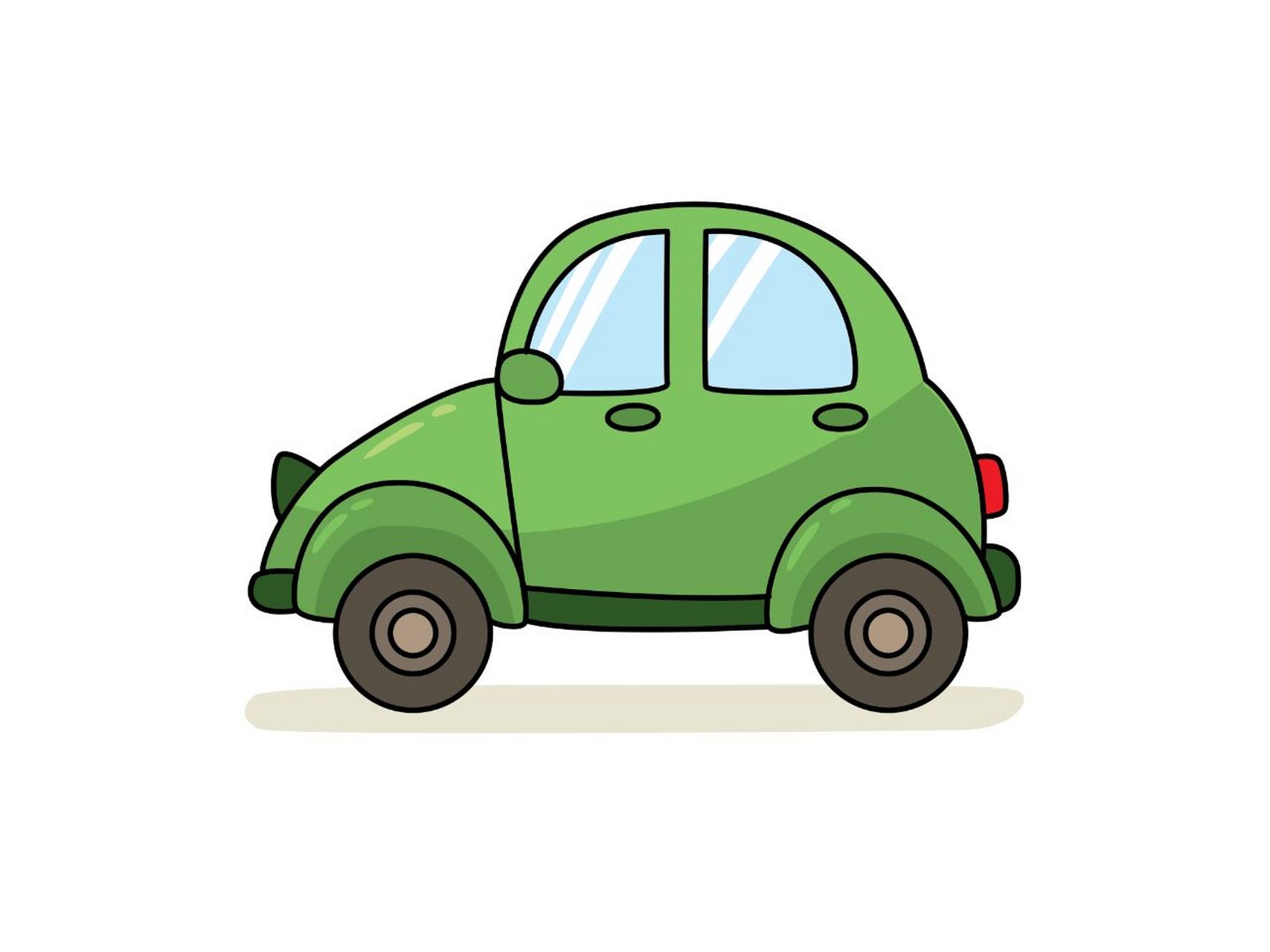 卡通小汽车素材 幼儿园0202卡通汽车0202简笔画0202幼儿