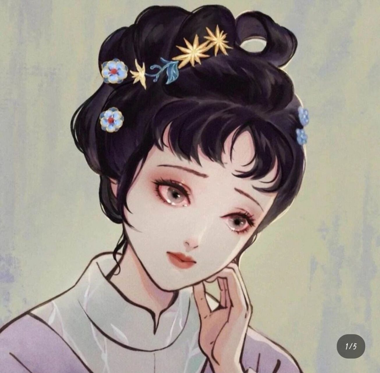 林黛玉头像 是我找的别人的,希望原作者愿意