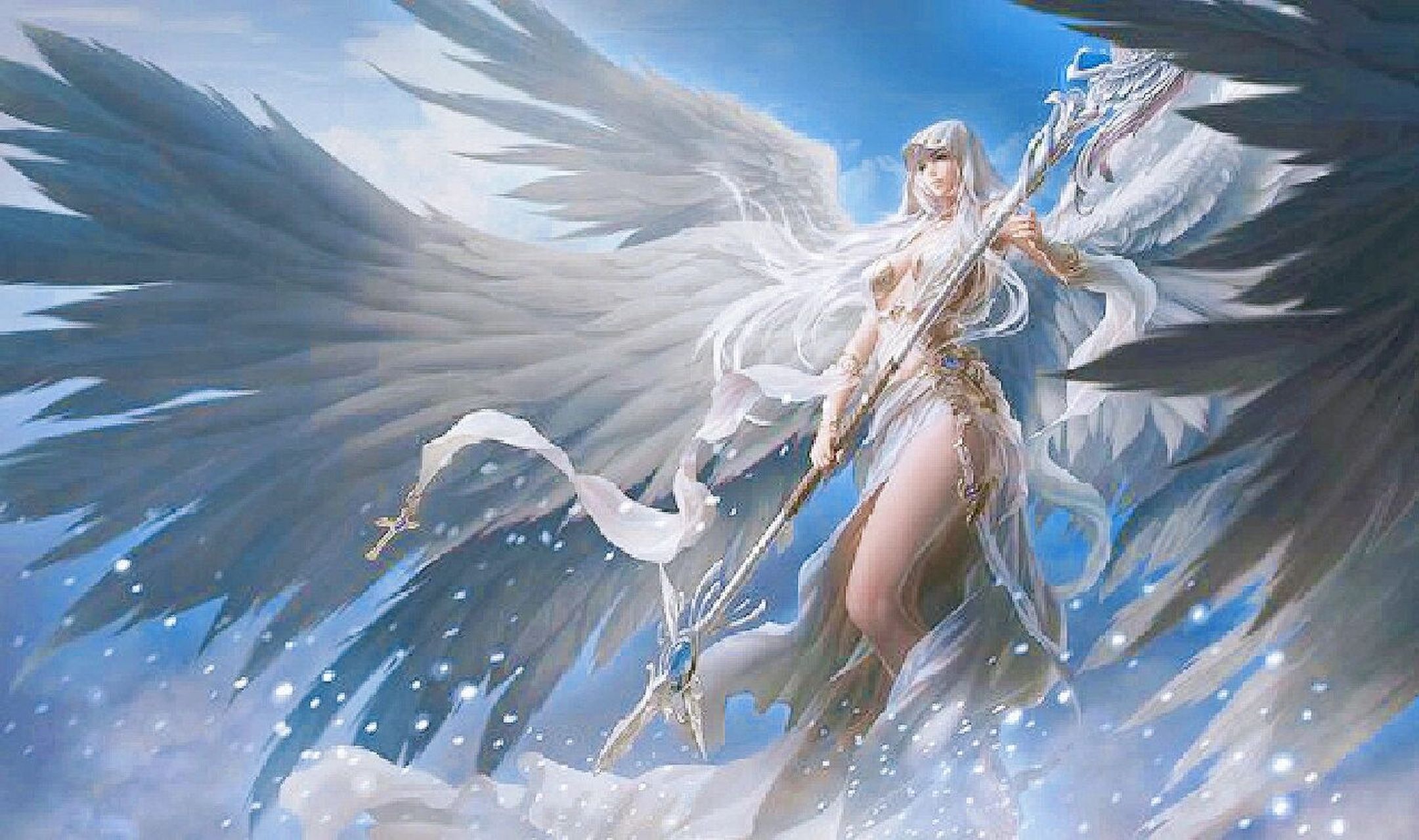 自创天使武魂 审判天使 姓名:迪雅 武魂:审判天使 武魂是天使地位中不