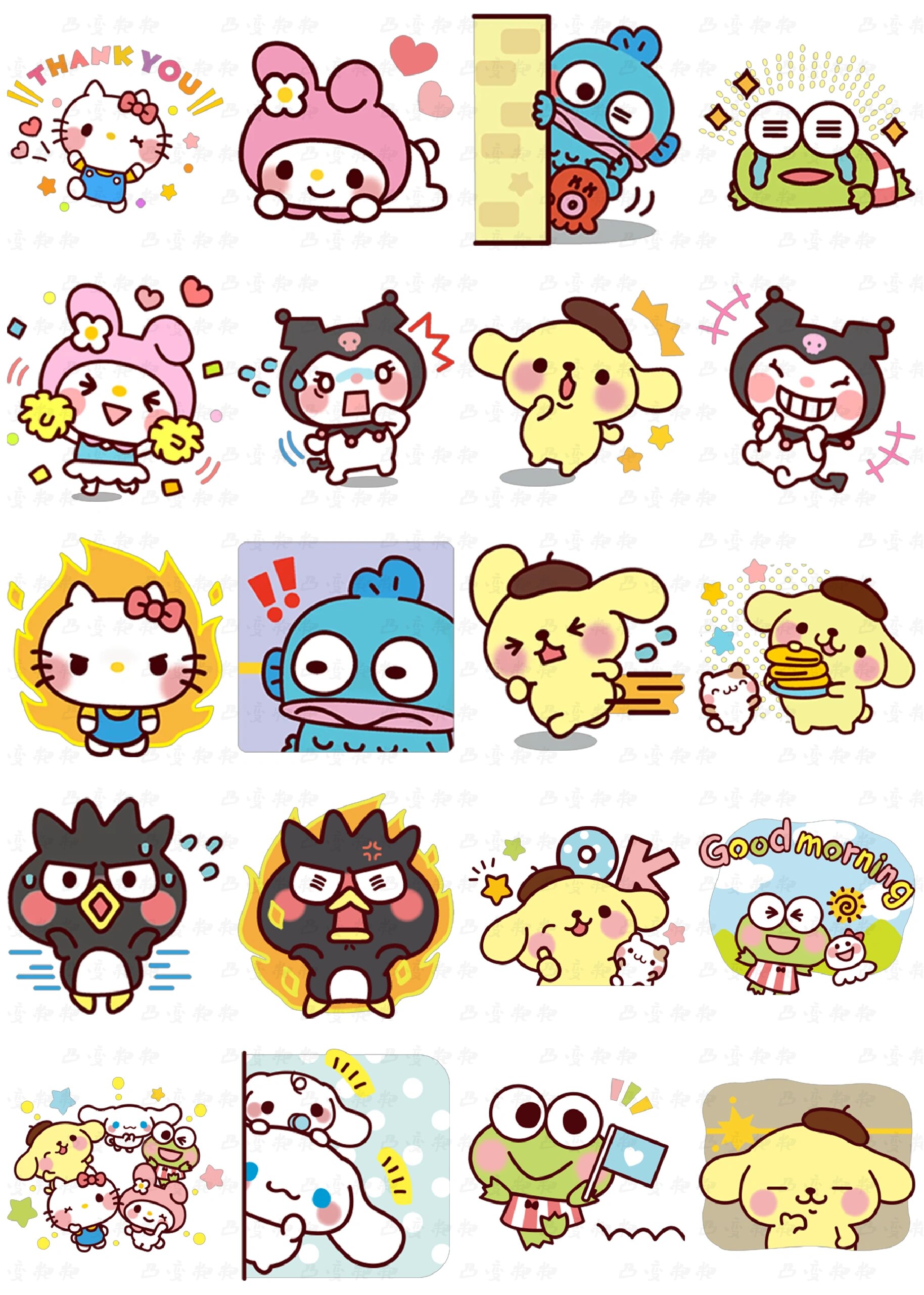 96三丽鸥素材分享第③弹