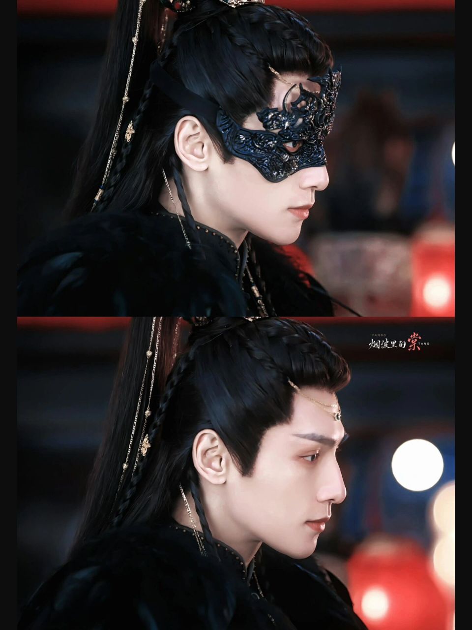 影视剧里的有效摘面具91 面具下的澹台烬好温柔,是少年帝王的温柔