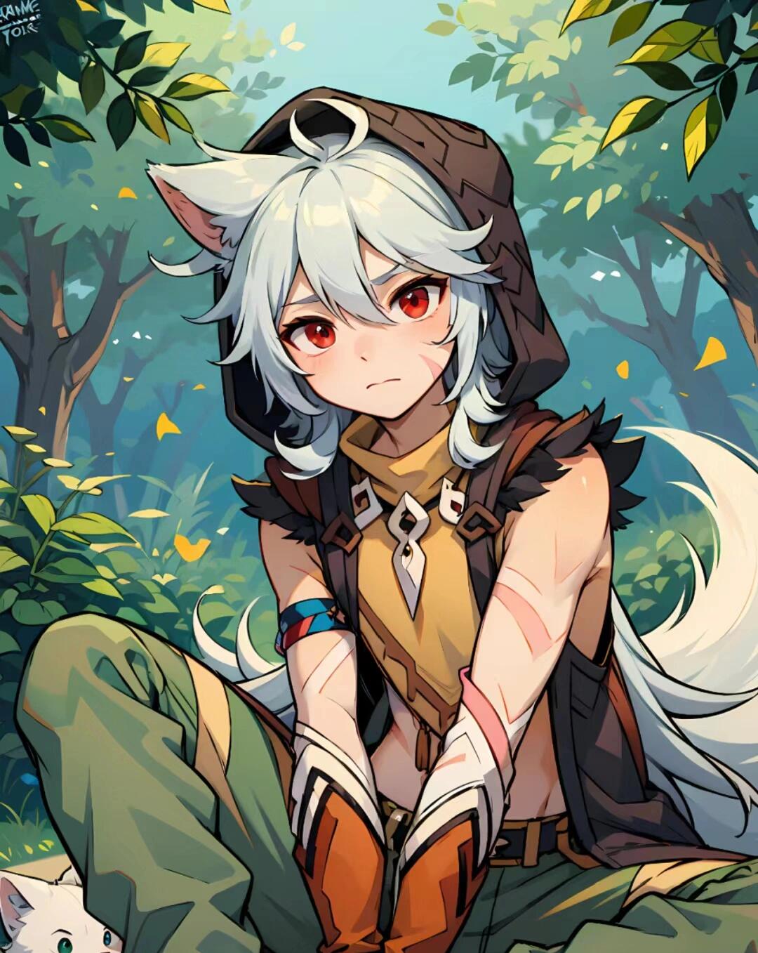 谁会拒绝一只小狼孩呢