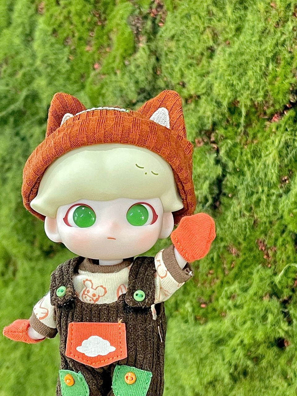 泡泡玛特新品02dimoo森林小狐狸可动人偶6015 02好大鹅的新款