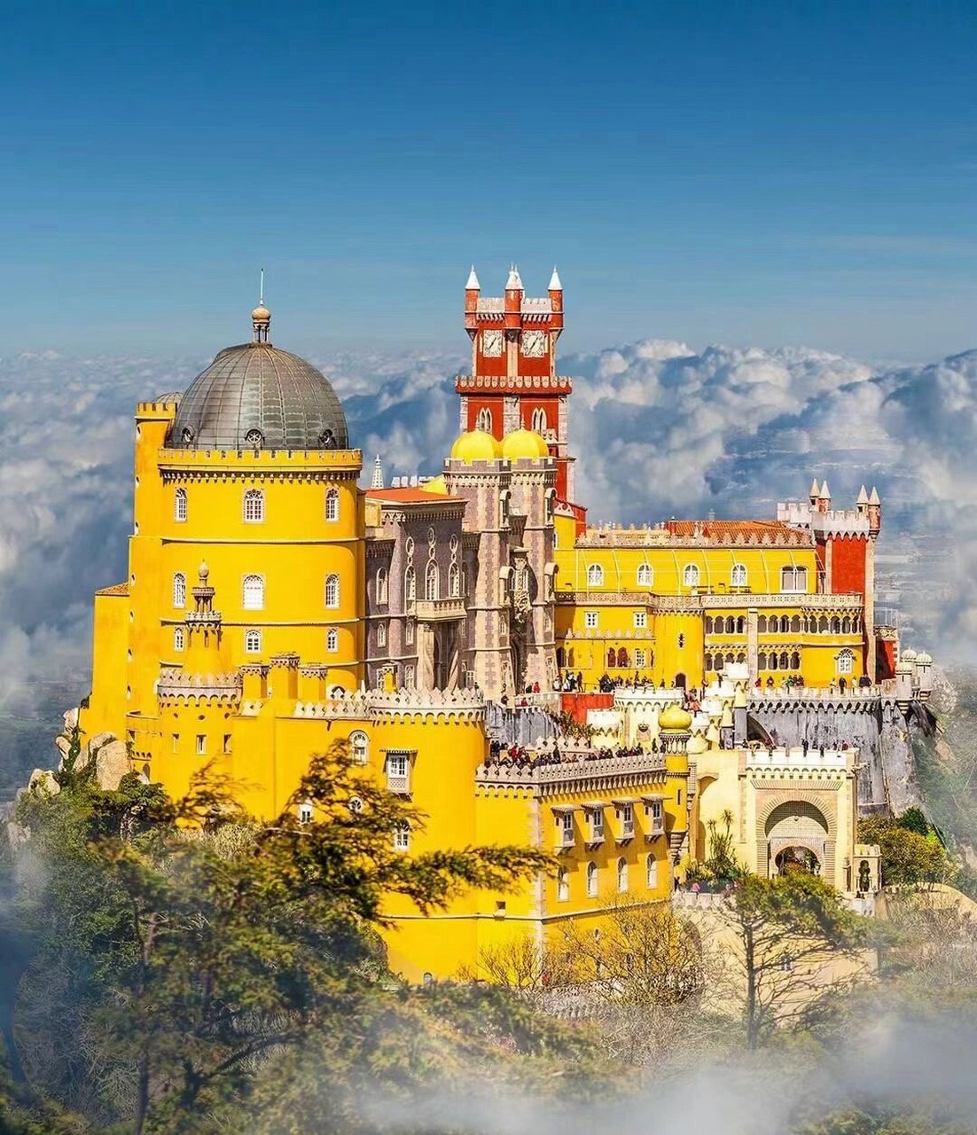 带你看世界 | 葡萄牙9195 里斯本佩纳宫 里斯本佩纳宫!