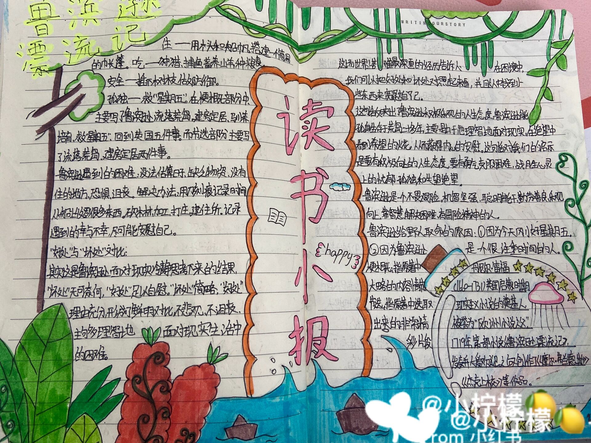 读书小报|六下抄作业系列