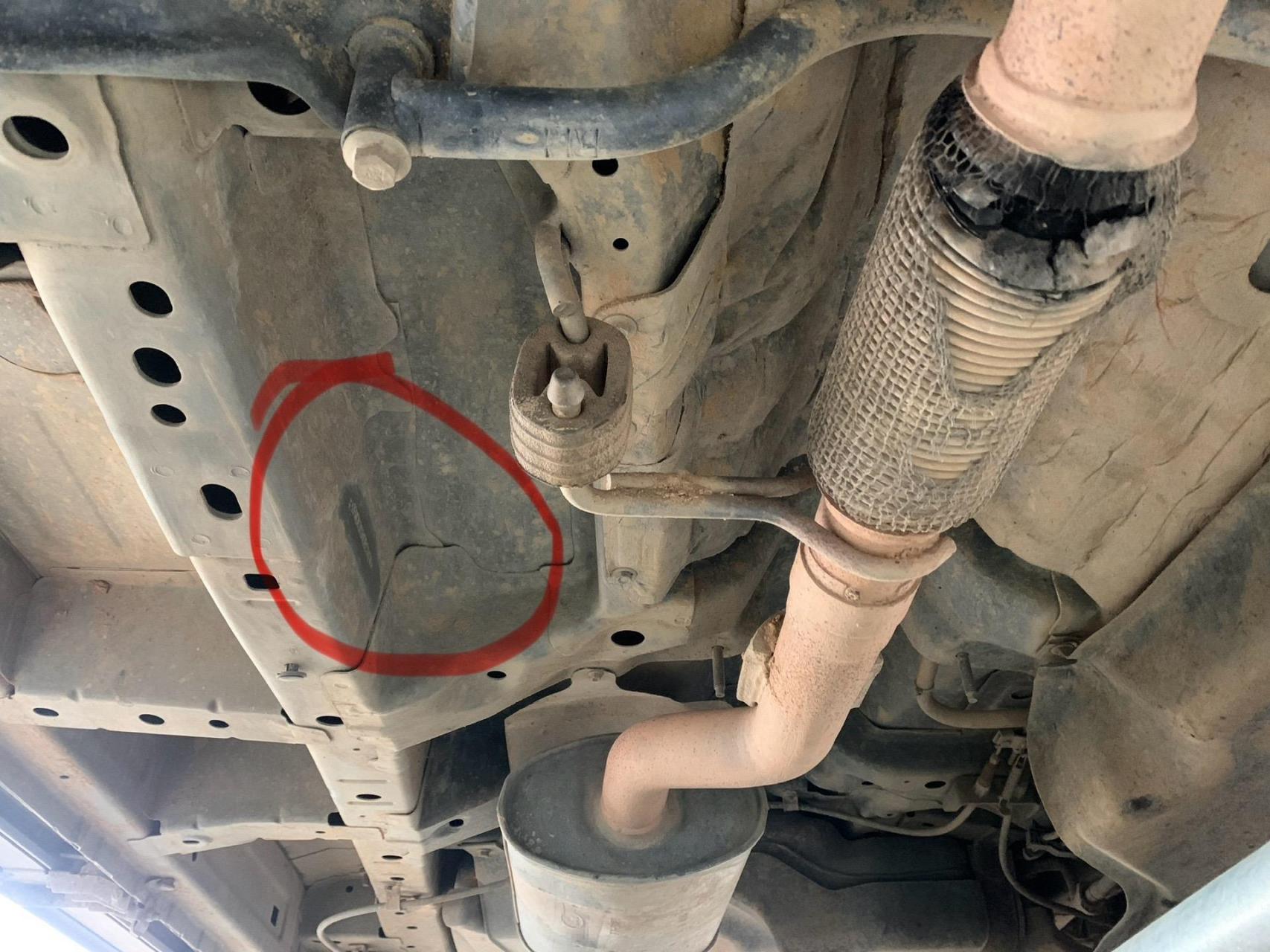 进口福特锐界,车架号位置