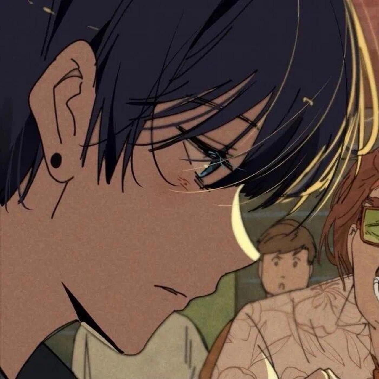脸红动漫男头