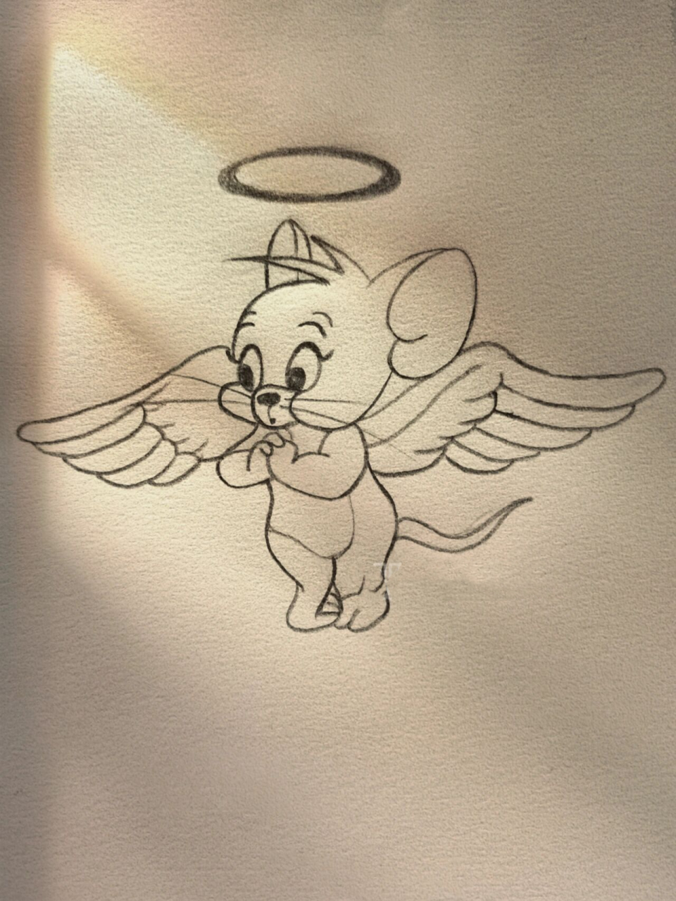 今日简笔画‖杰瑞(内有教程90) 请保佑新的一年里有好运相伴.