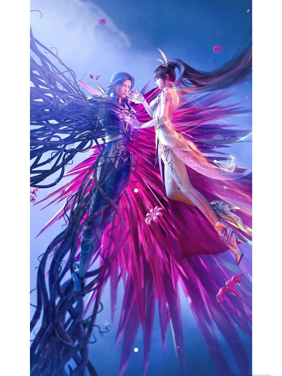 斗罗大陆唐三小舞的情侣照来啦