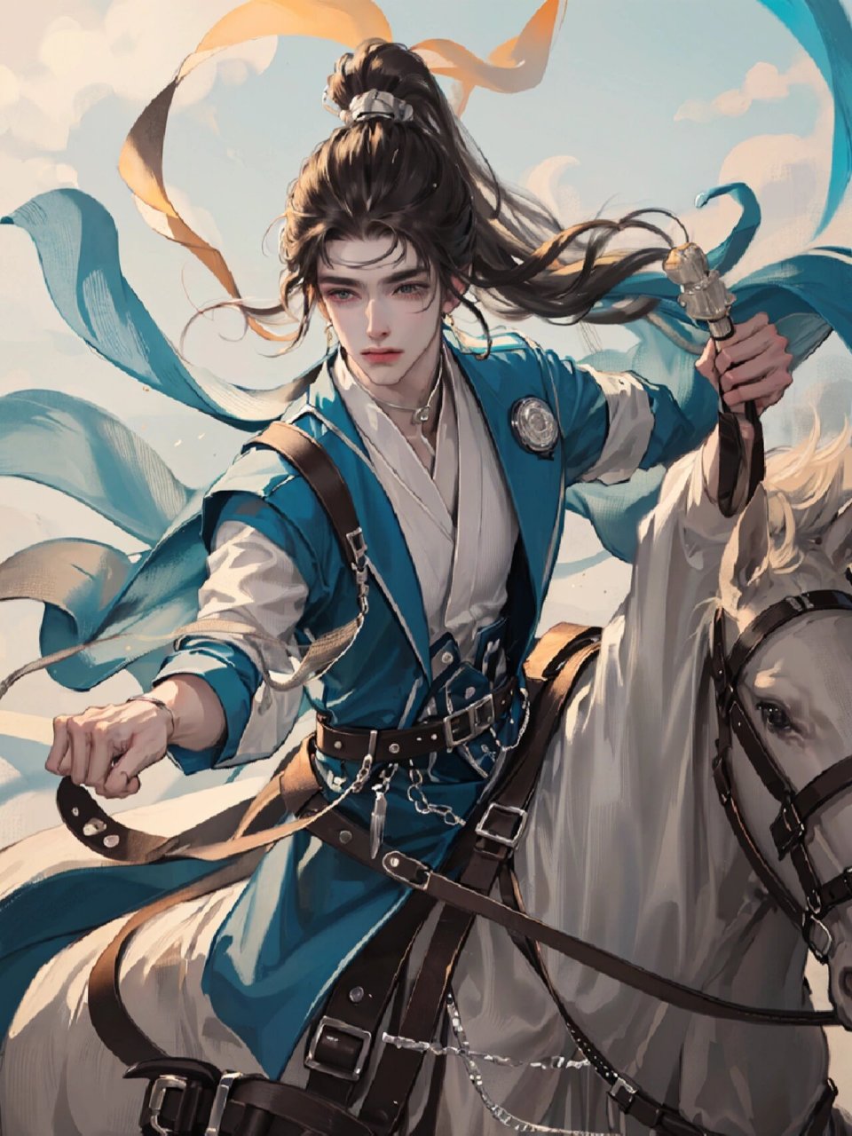 骑马少年|头像壁纸 春风得意马蹄疾,一日看尽长安花