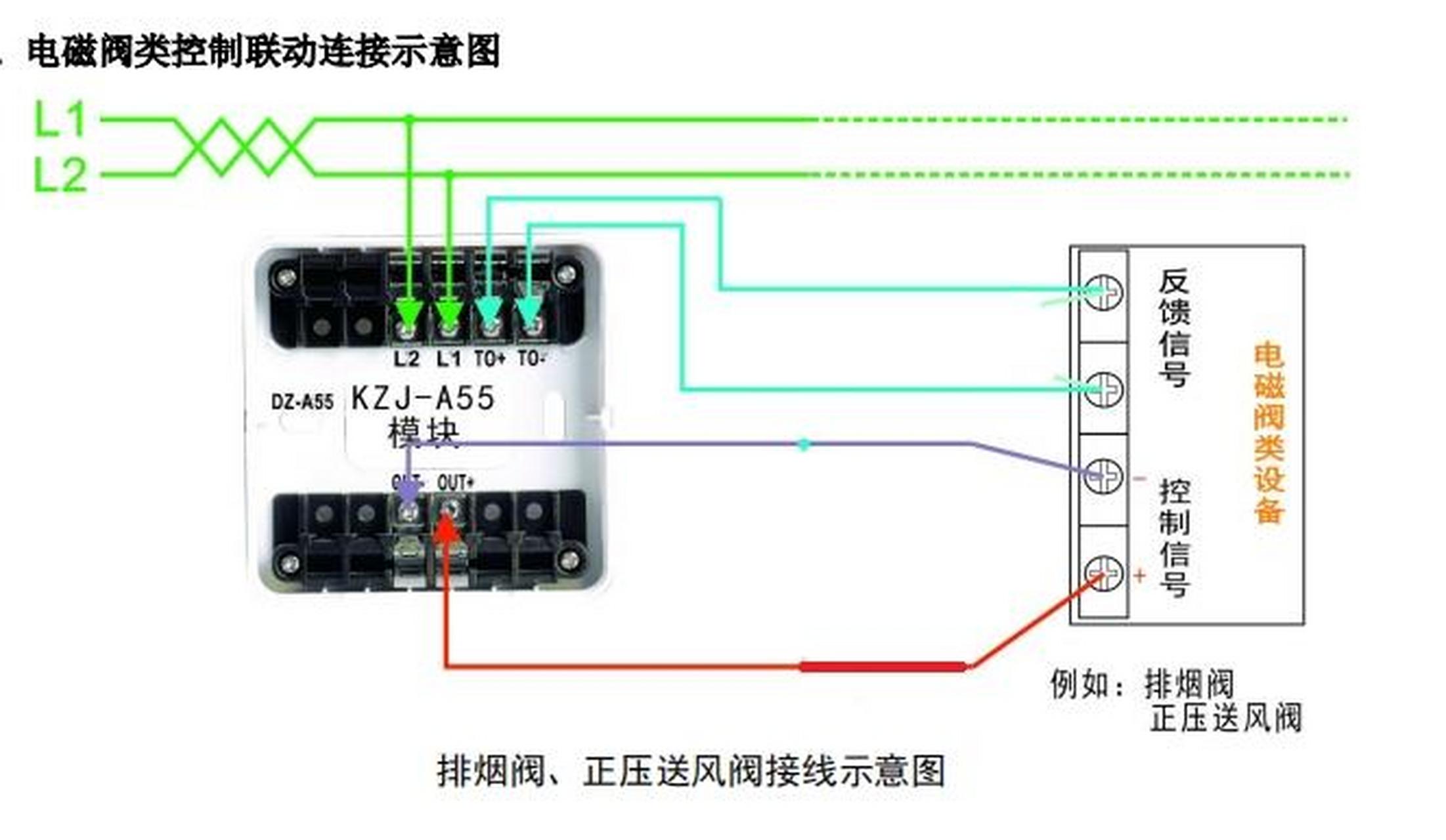 5155模块接线图实物图片