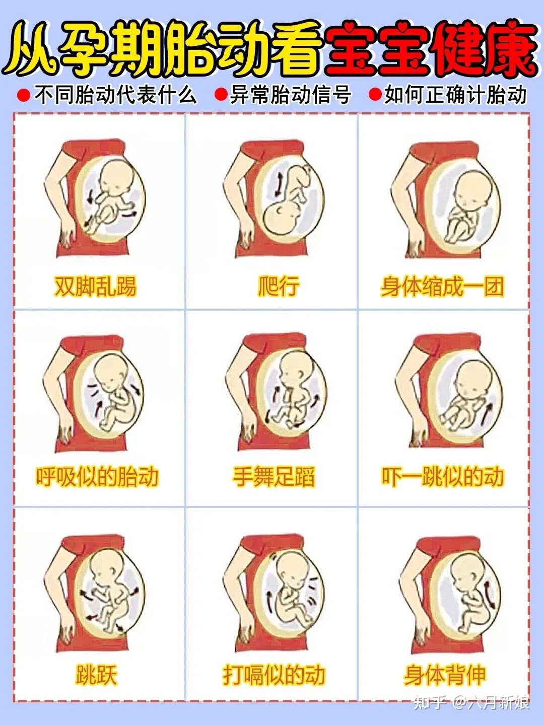 宝宝在肚子里踢踢停停?揭秘胎动背后的原因